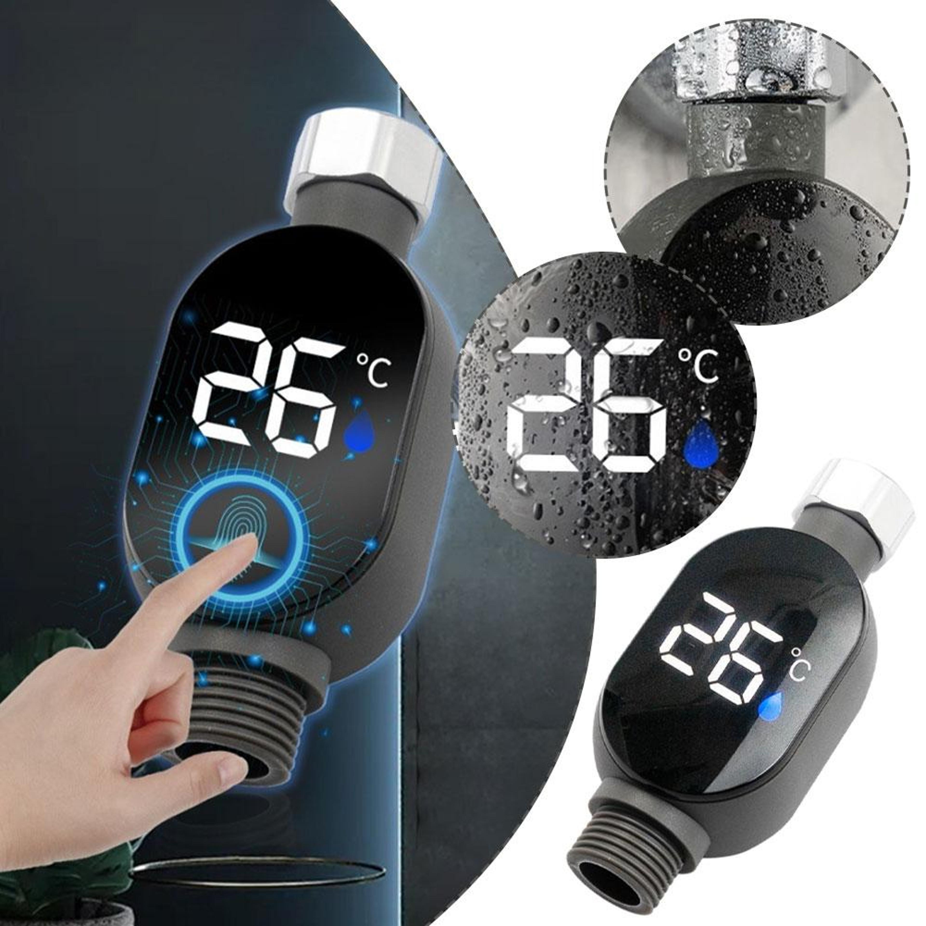 Smart Shower Thermometer With LED Display Digital Water Temperature Meter For Safe Bathing 2
