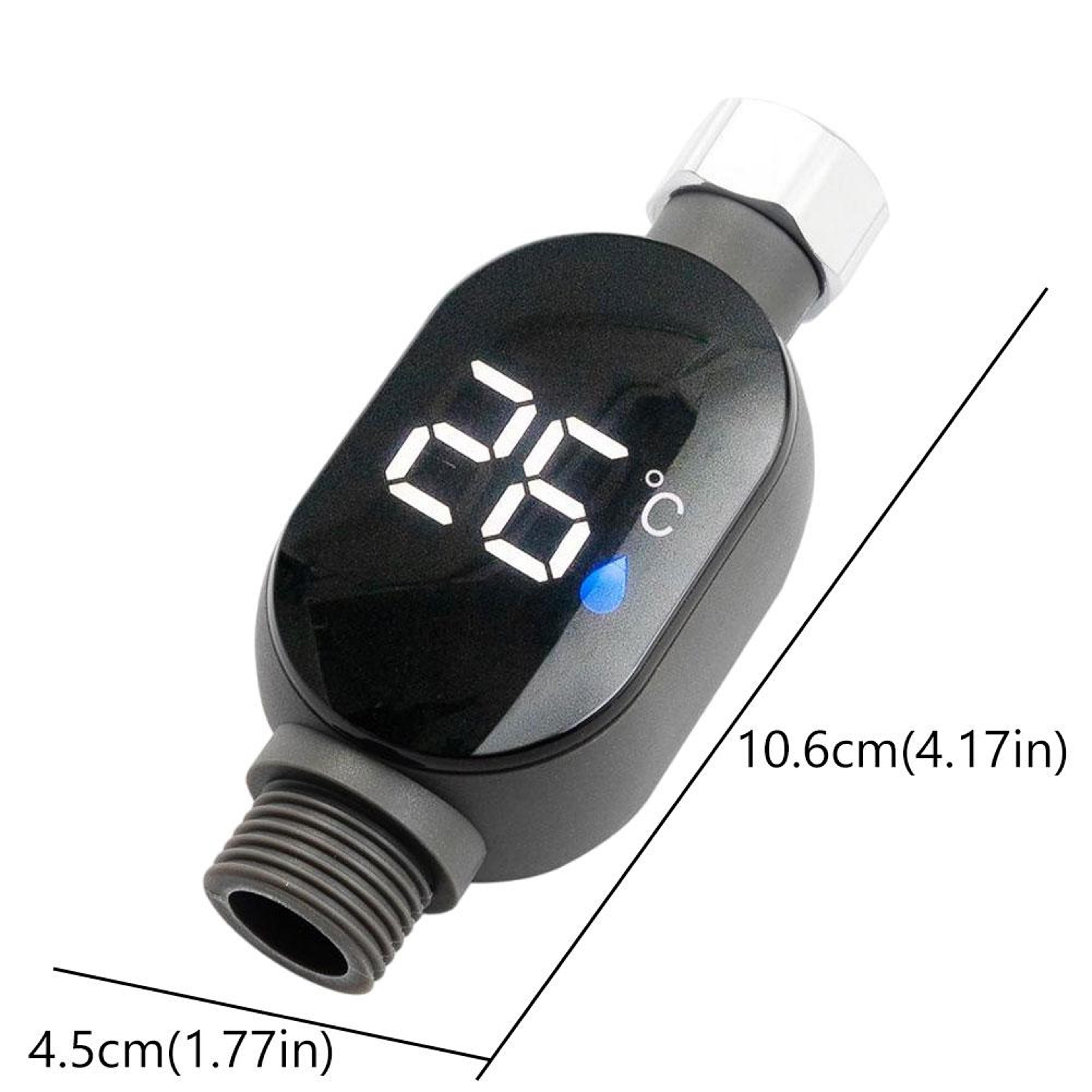 Smart Shower Thermometer With LED Display Digital Water Temperature Meter For Safe Bathing 5