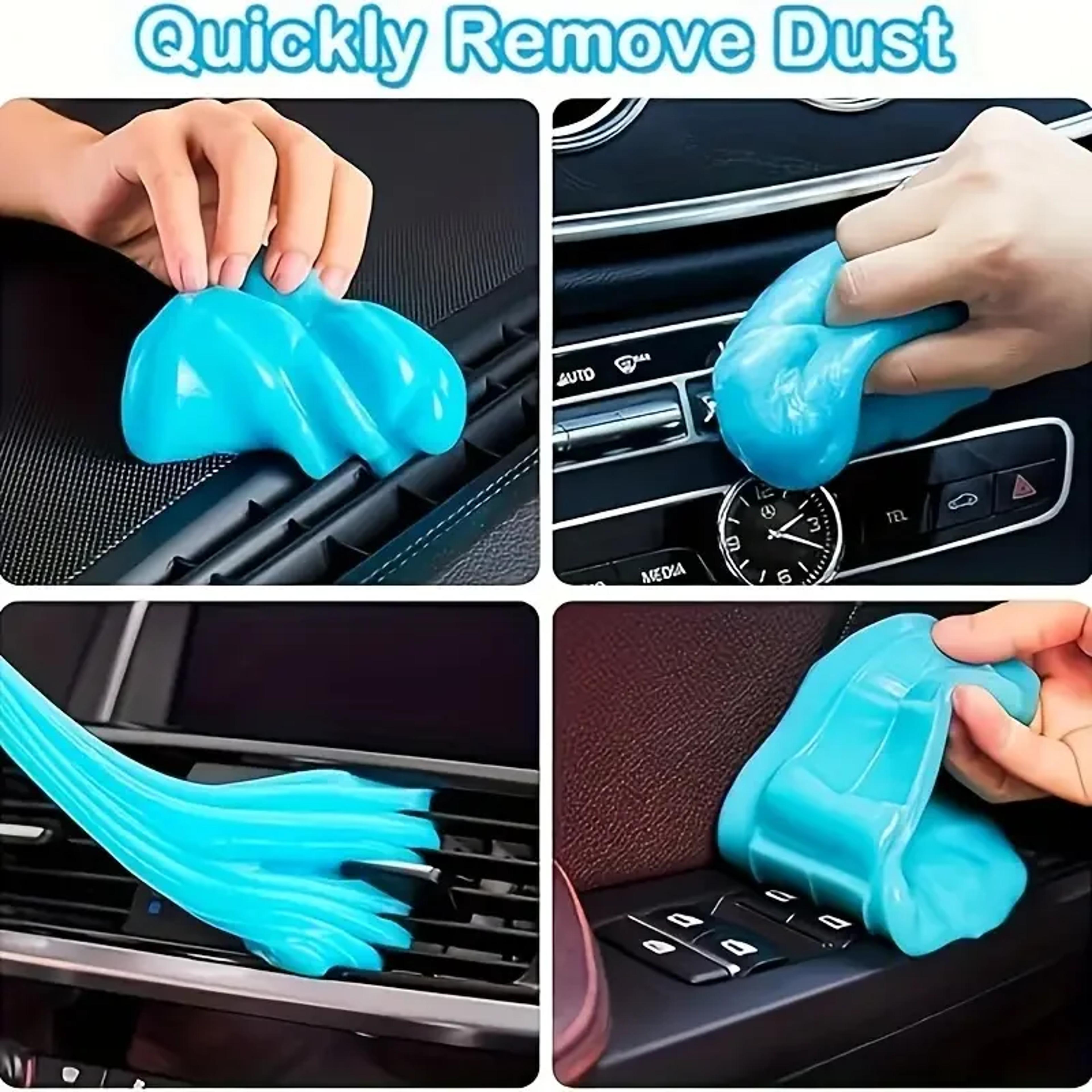 DustLift Car Cleaning Gel For Car Interior Keyboard  Air Vent Dust Remover 4