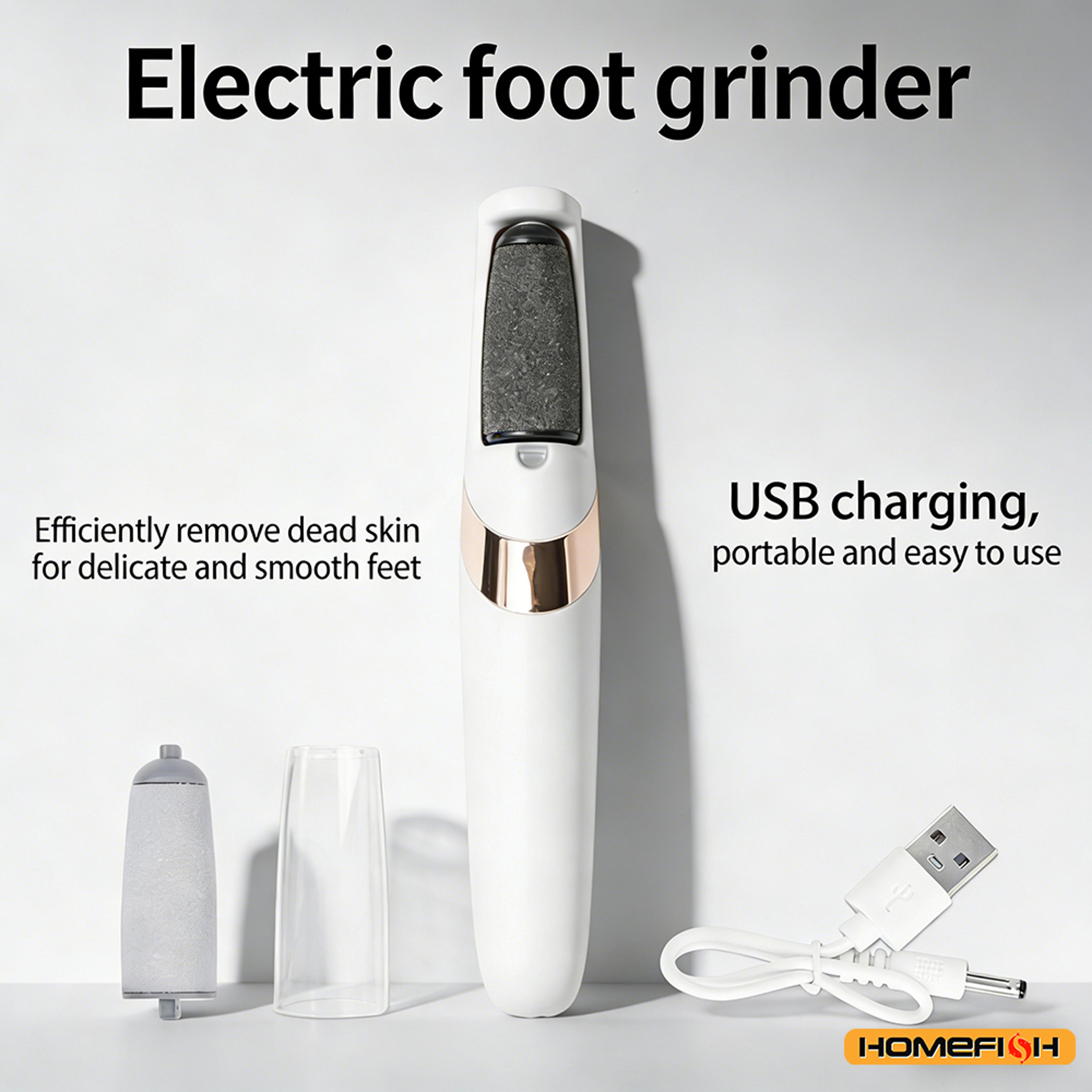 SoleSmooth Rechargeable Electric Callus Remover Foot File For Soft Healthy Heels 2