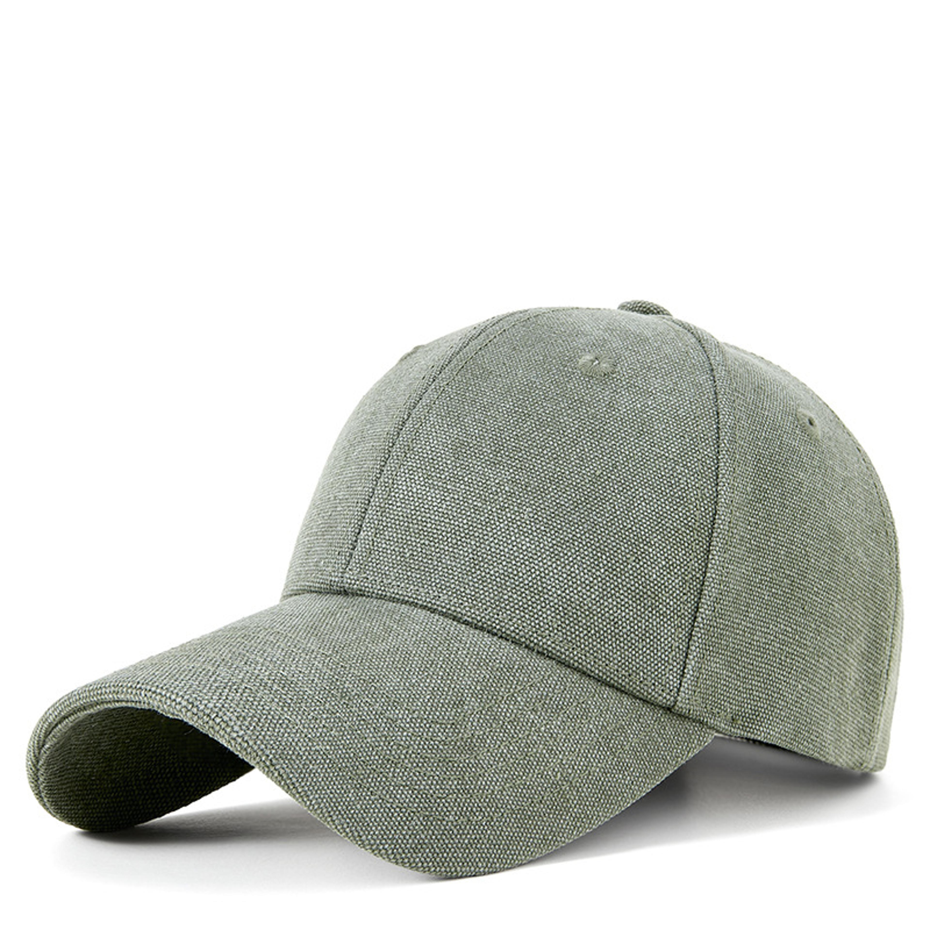 Oversized Canvas Baseball Cap Adjustable Snapback Sun Hat For Men And Women 1