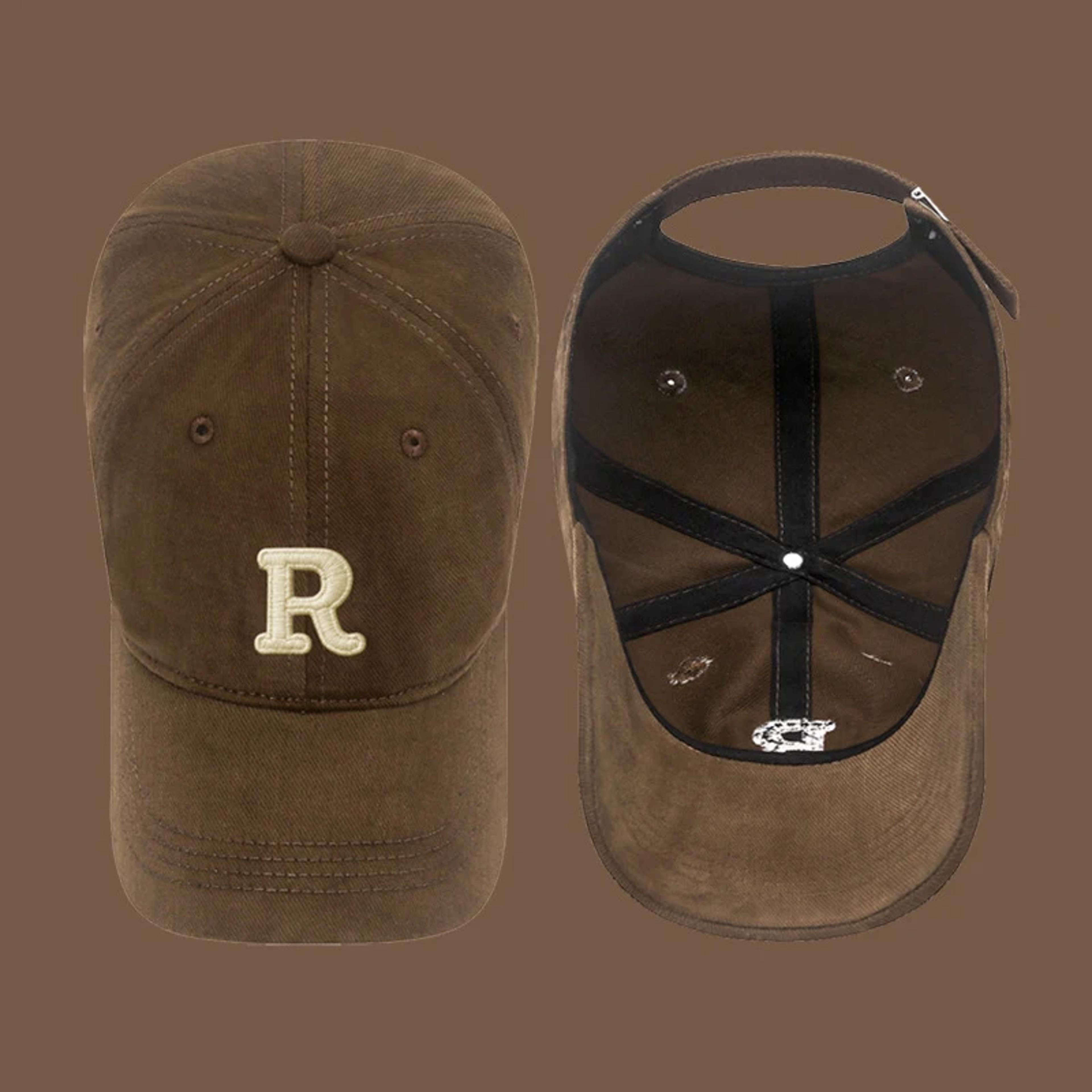 Oversized Baseball Cap For Big Heads Korean Style Unisex Cotton Embroidered Hat 4