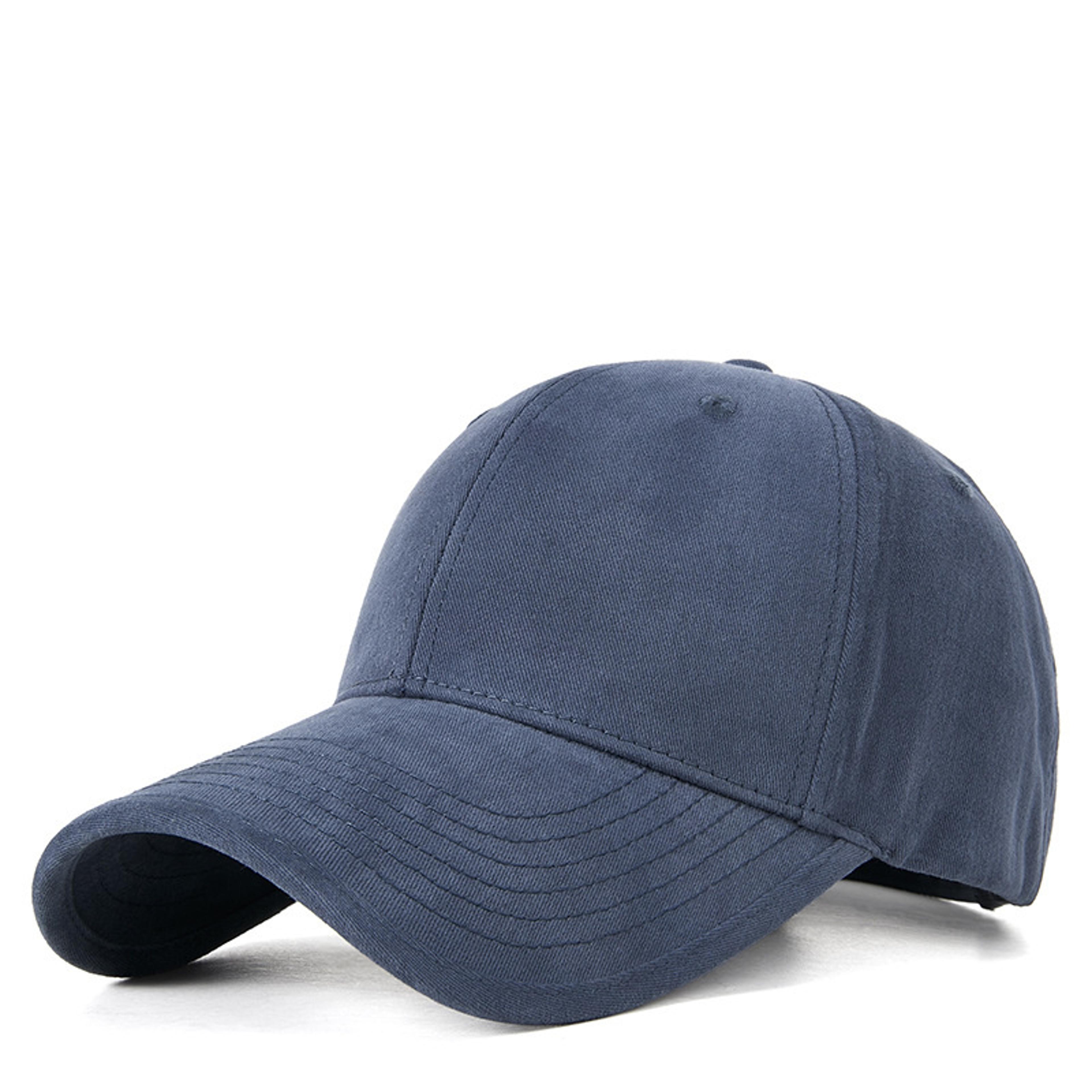Oversized Baseball Cap For Big Heads Cotton Dad Snapback Hat For Men 1
