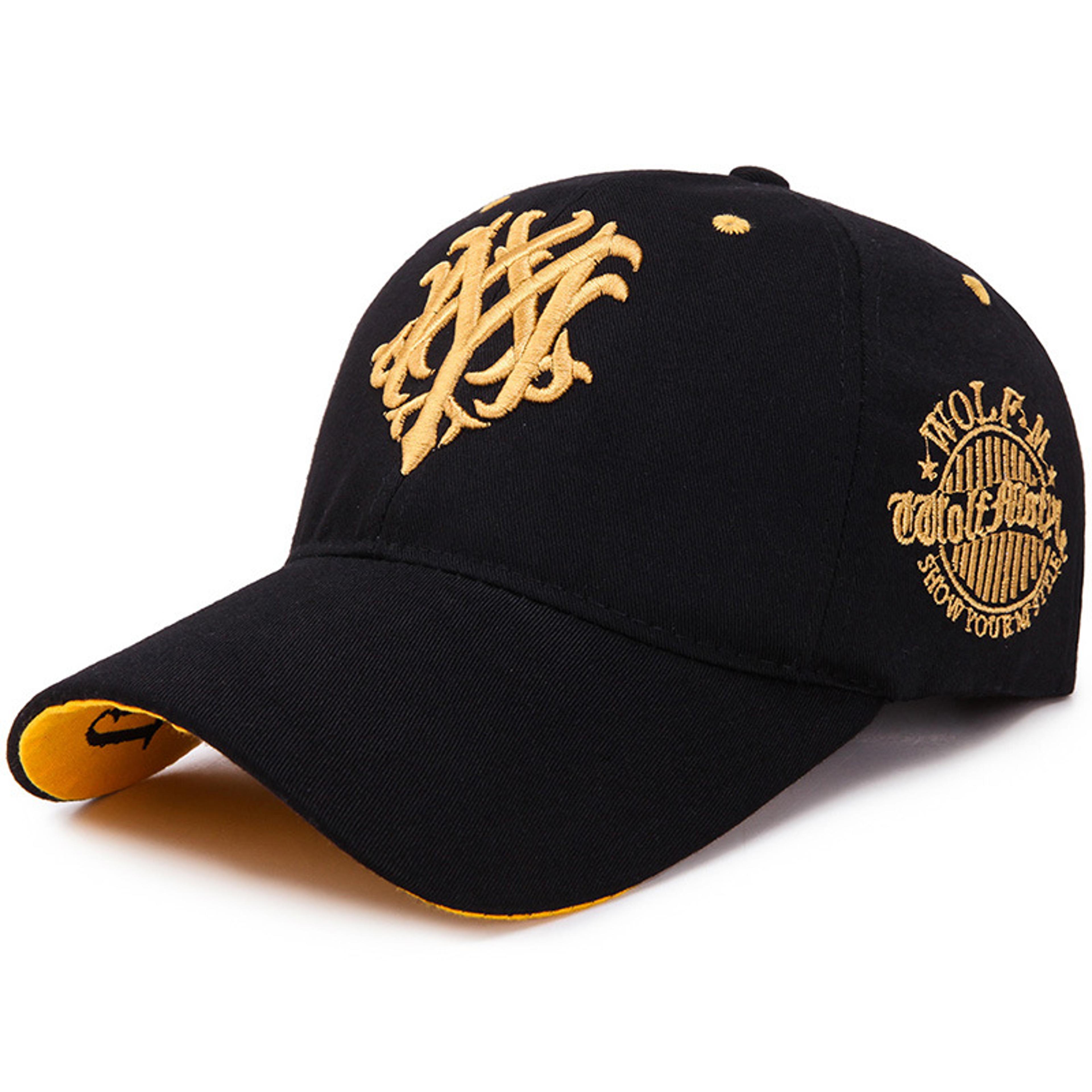 Flame Baseball Cap Embroidered Unisex Streetwear Summer Sun Hat 4