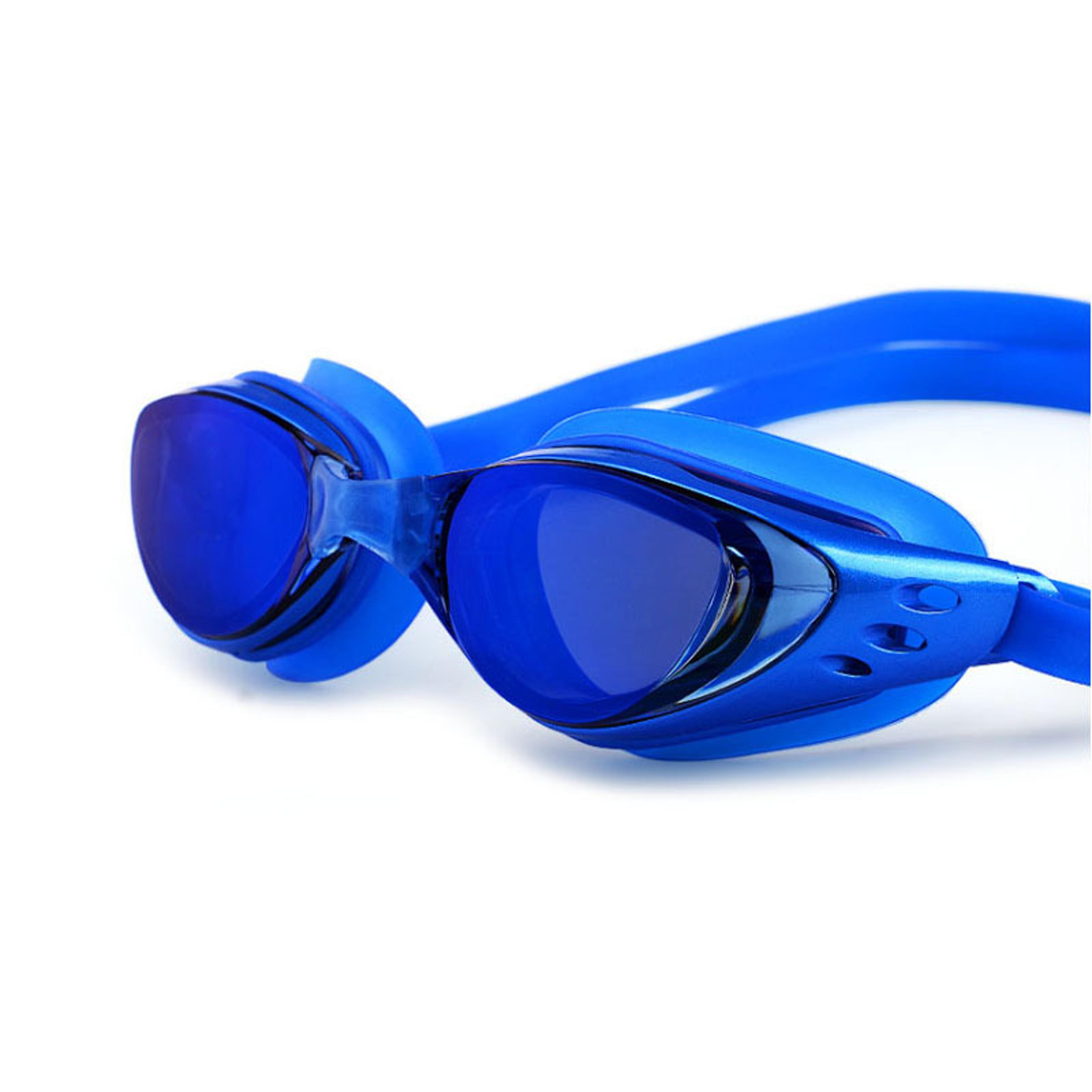 VisionClear Prescription Swim Goggles For Myopia With Anti Fog Mirrored Lenses 4