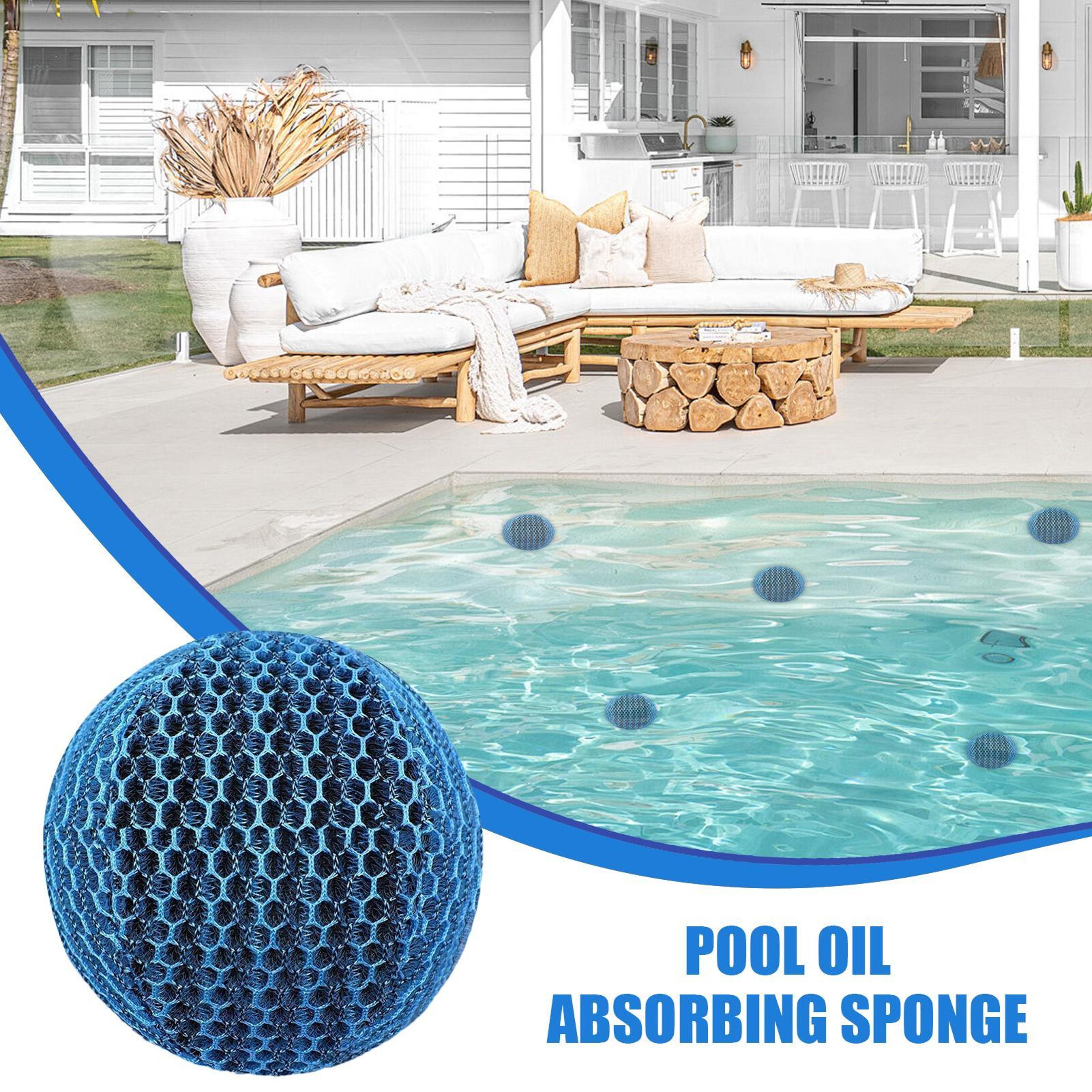 Hot Tub Scum Absorber Reusable Spa Oil Absorber Ball For Pools  Spas 2