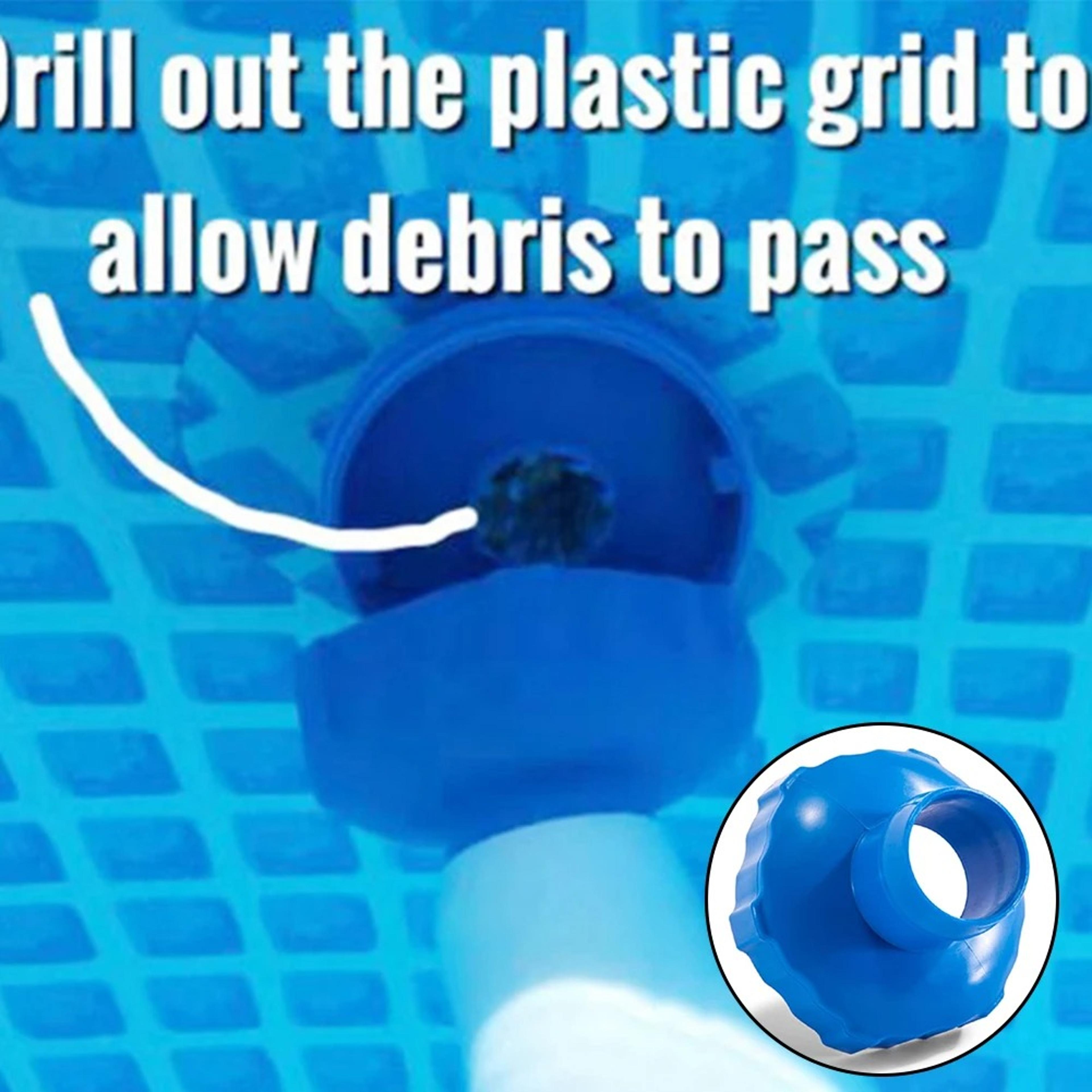 Intex Compatible Pool Hose Adapter For Surface Skimmer  Filter Pump Connector 2