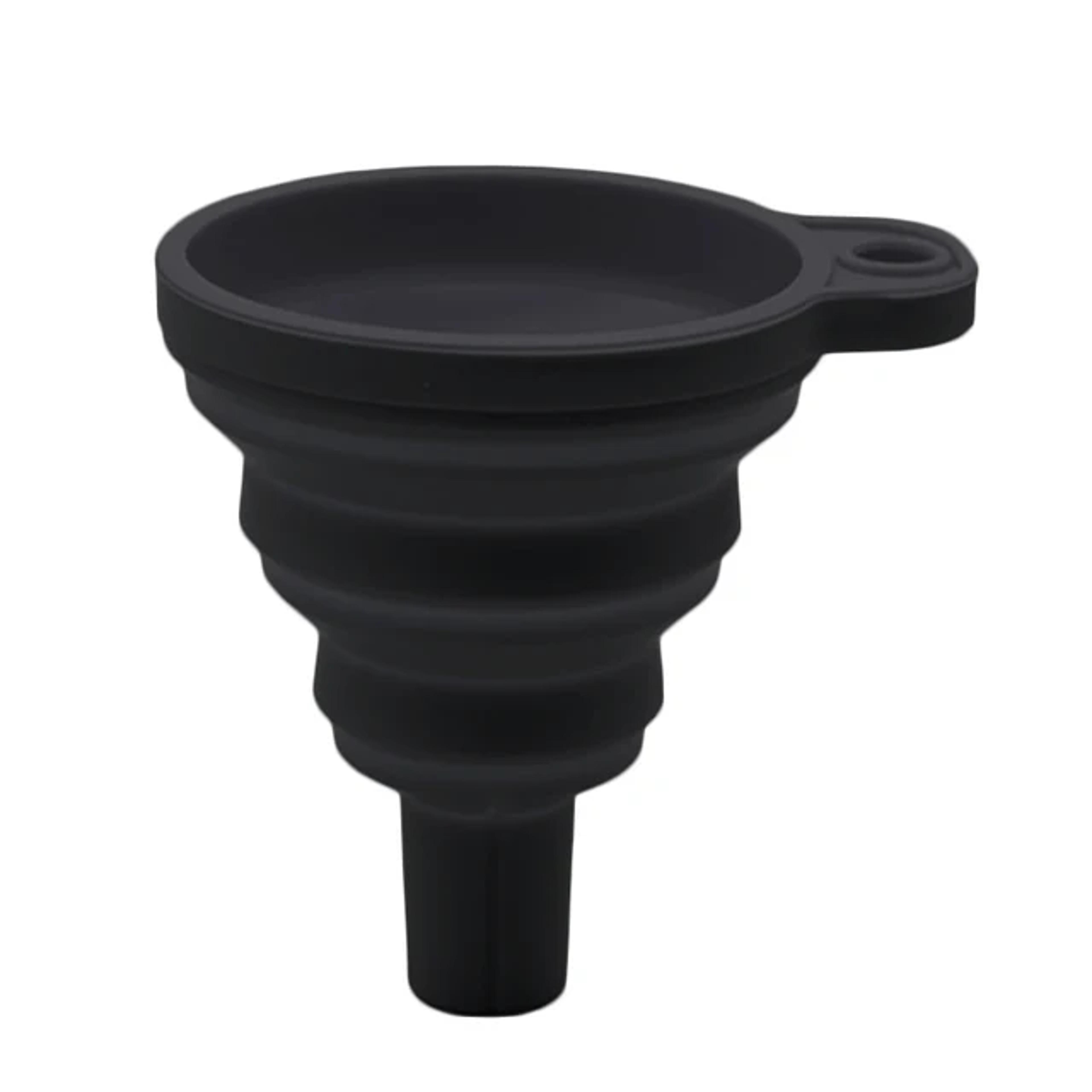 Universal Silicone Oil Funnel For Cars Foldable Car Engine Funnel For Clean Oil  Fluid Changes 6