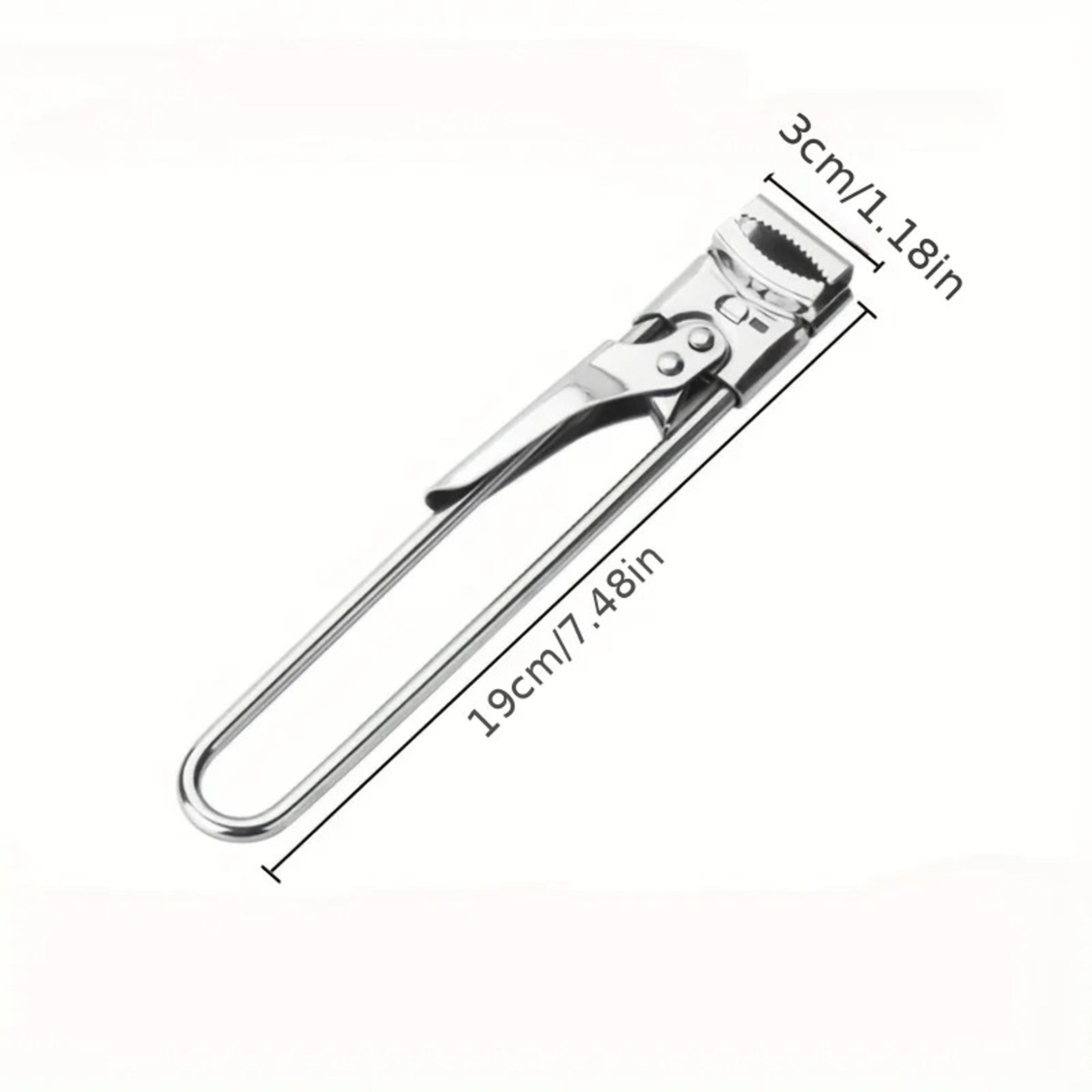 Heavy Duty Manual Can Opener Stainless Steel Adjustable Bottle And Can Opener 6