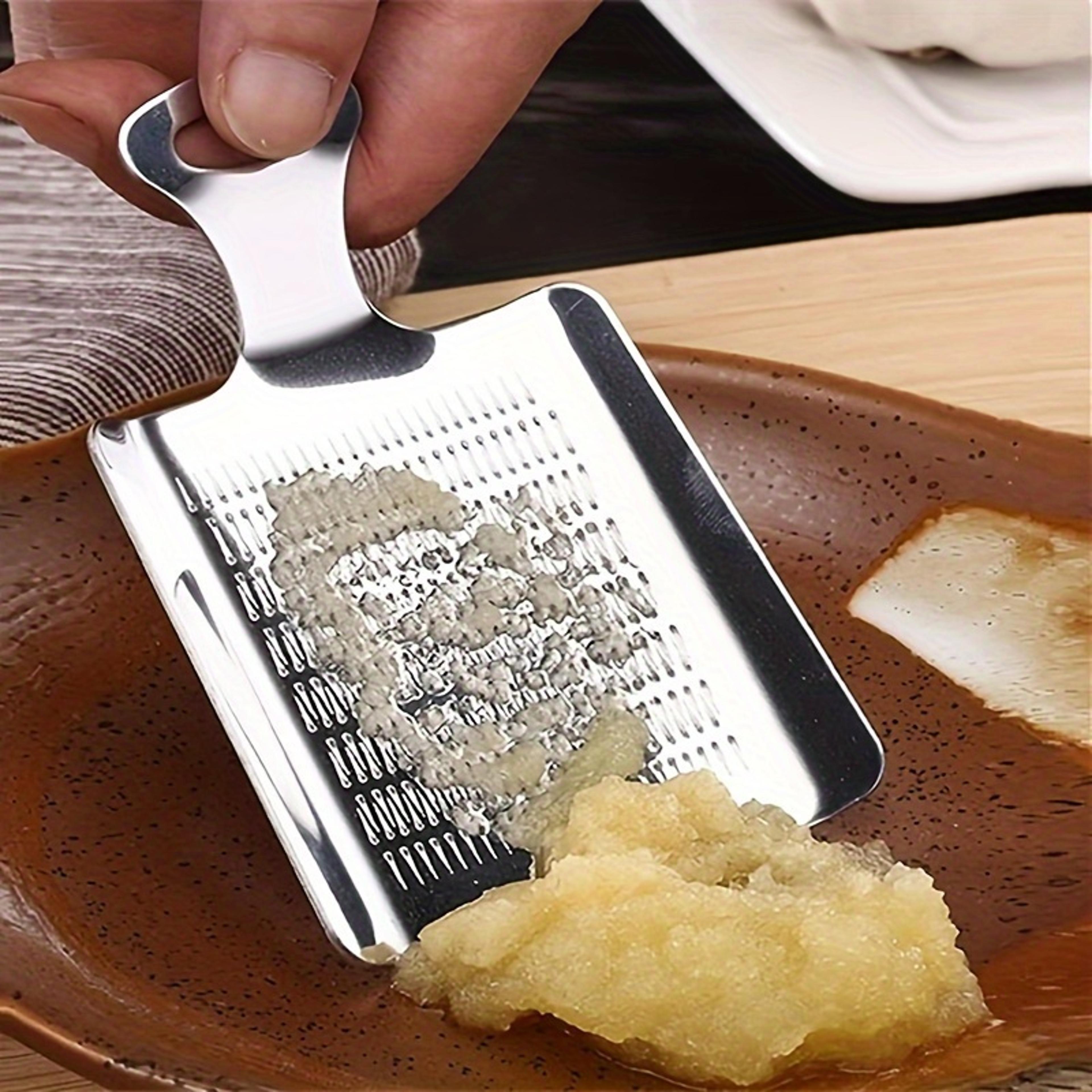 Premium Stainless Steel Garlic  Ginger Grater For Fast Food Prep 1