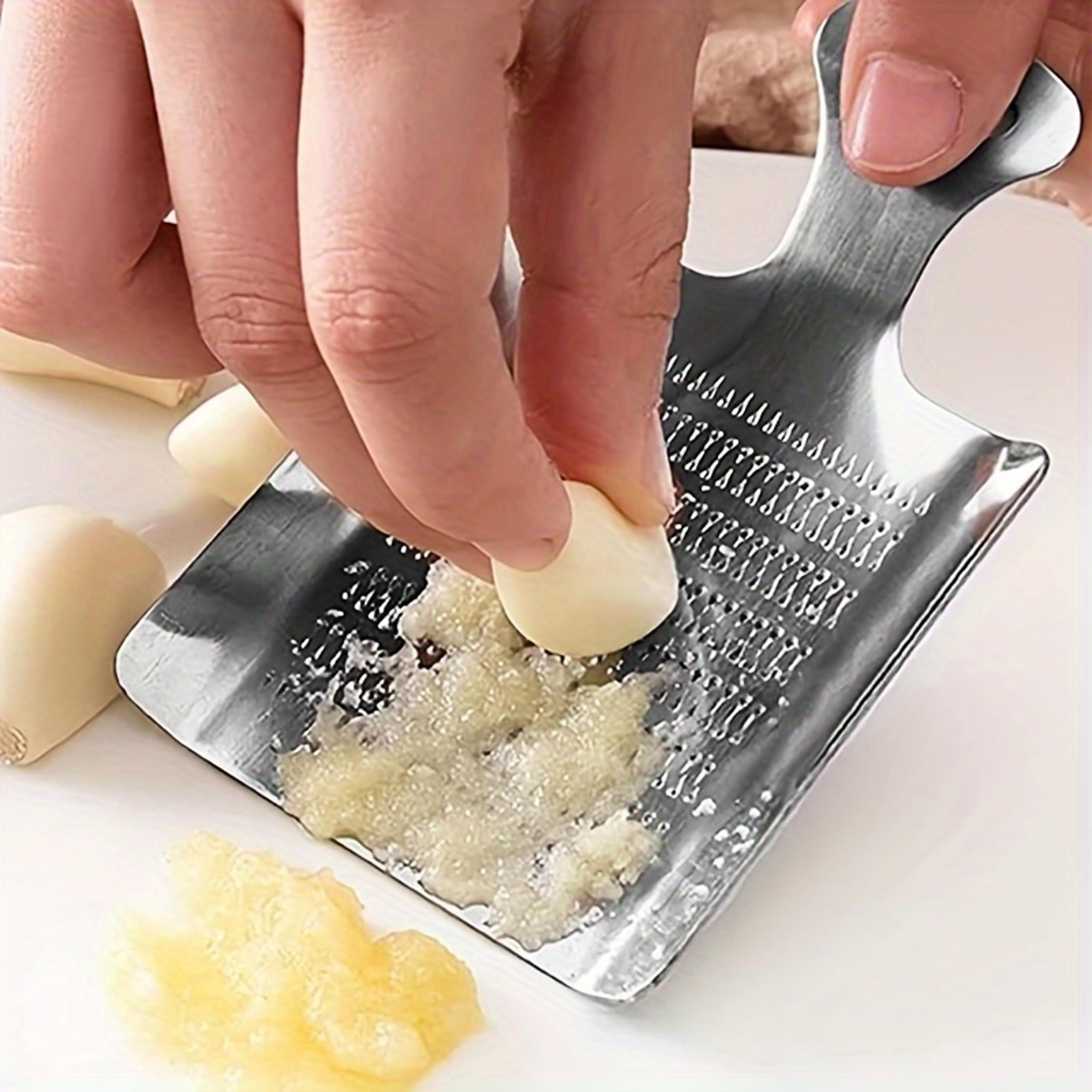Premium Stainless Steel Garlic  Ginger Grater For Fast Food Prep 2