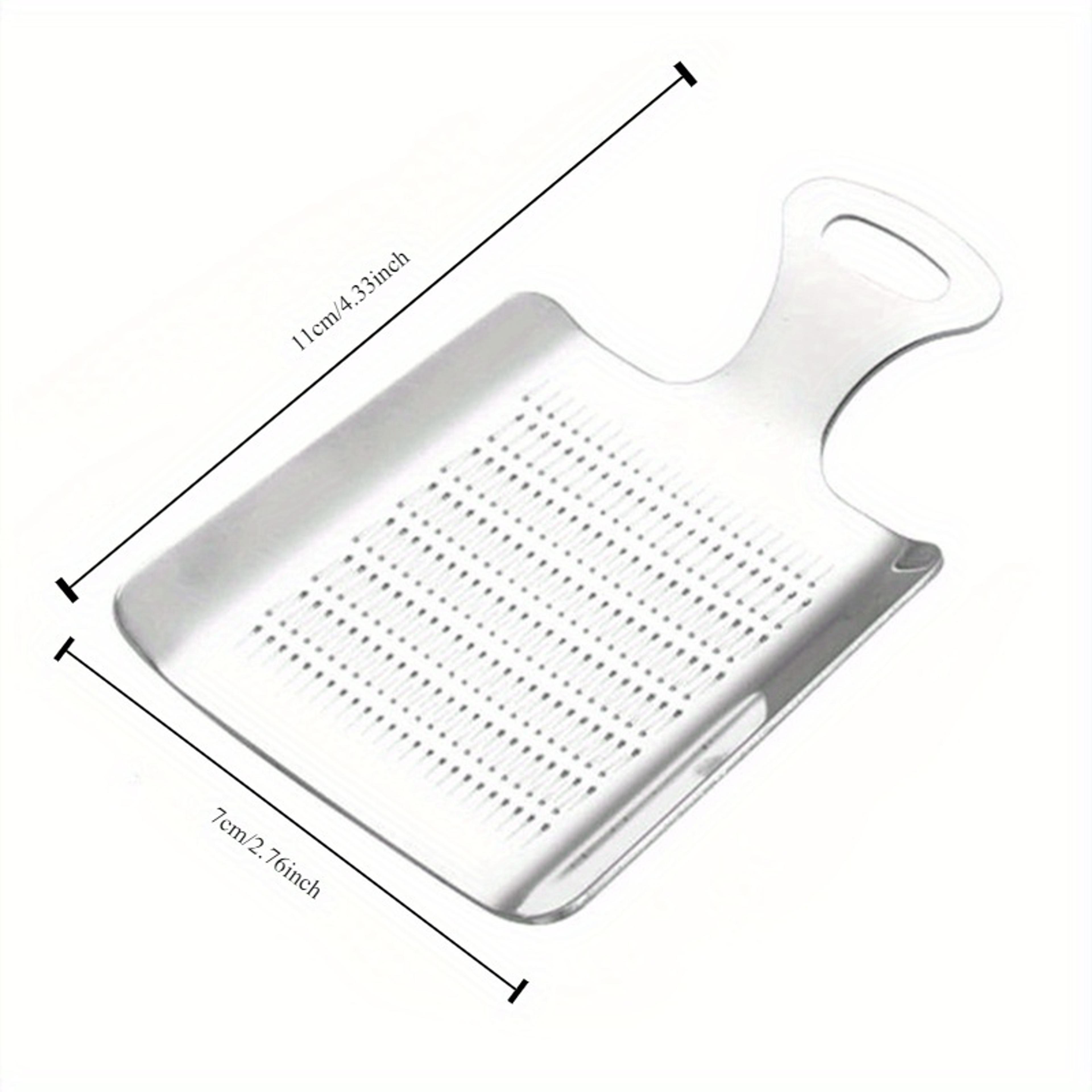 Premium Stainless Steel Garlic  Ginger Grater For Fast Food Prep 4