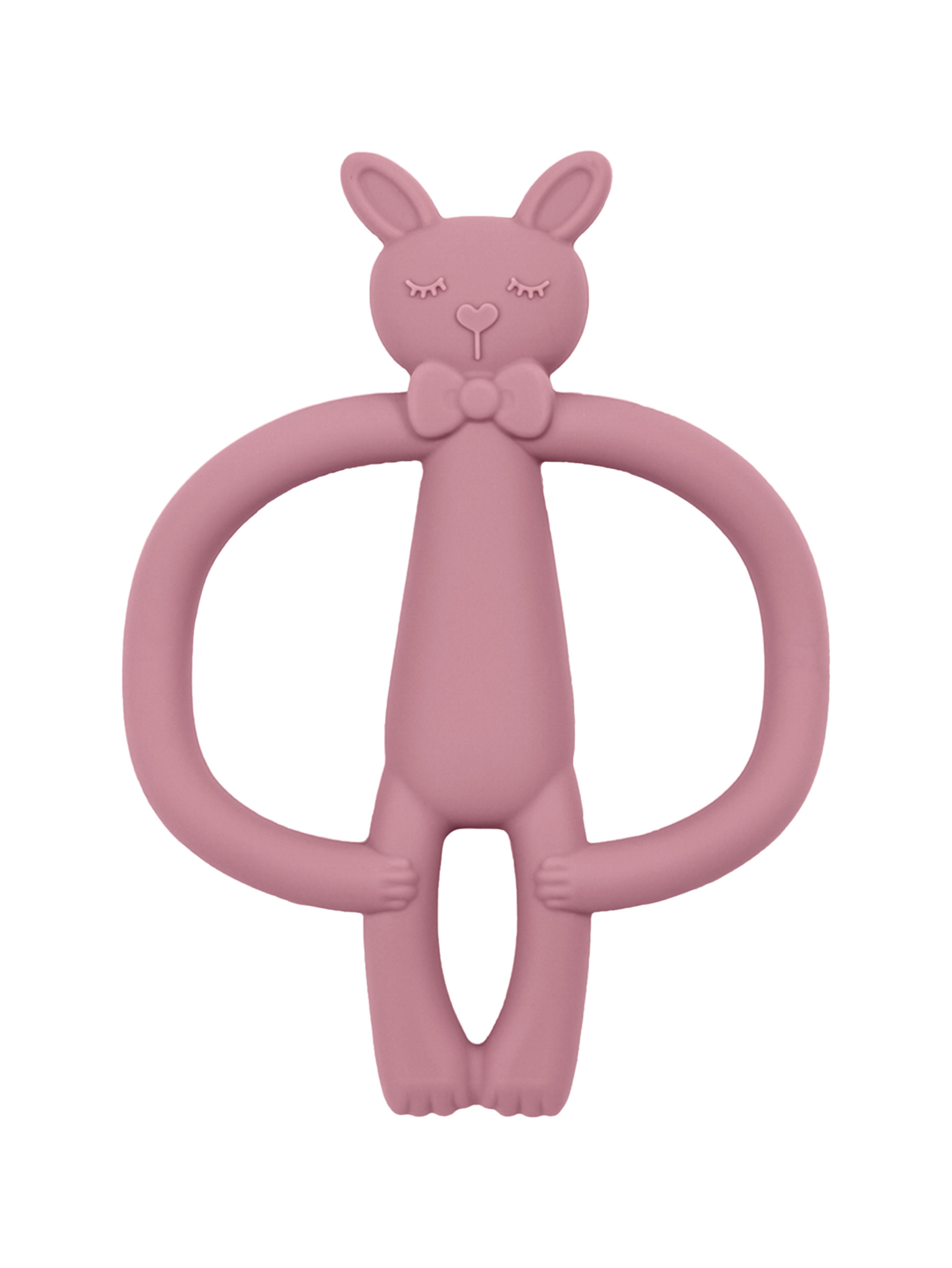 Soft Silicone Baby Teether Rabbit Teething Toy For Newborns  Infants 9
