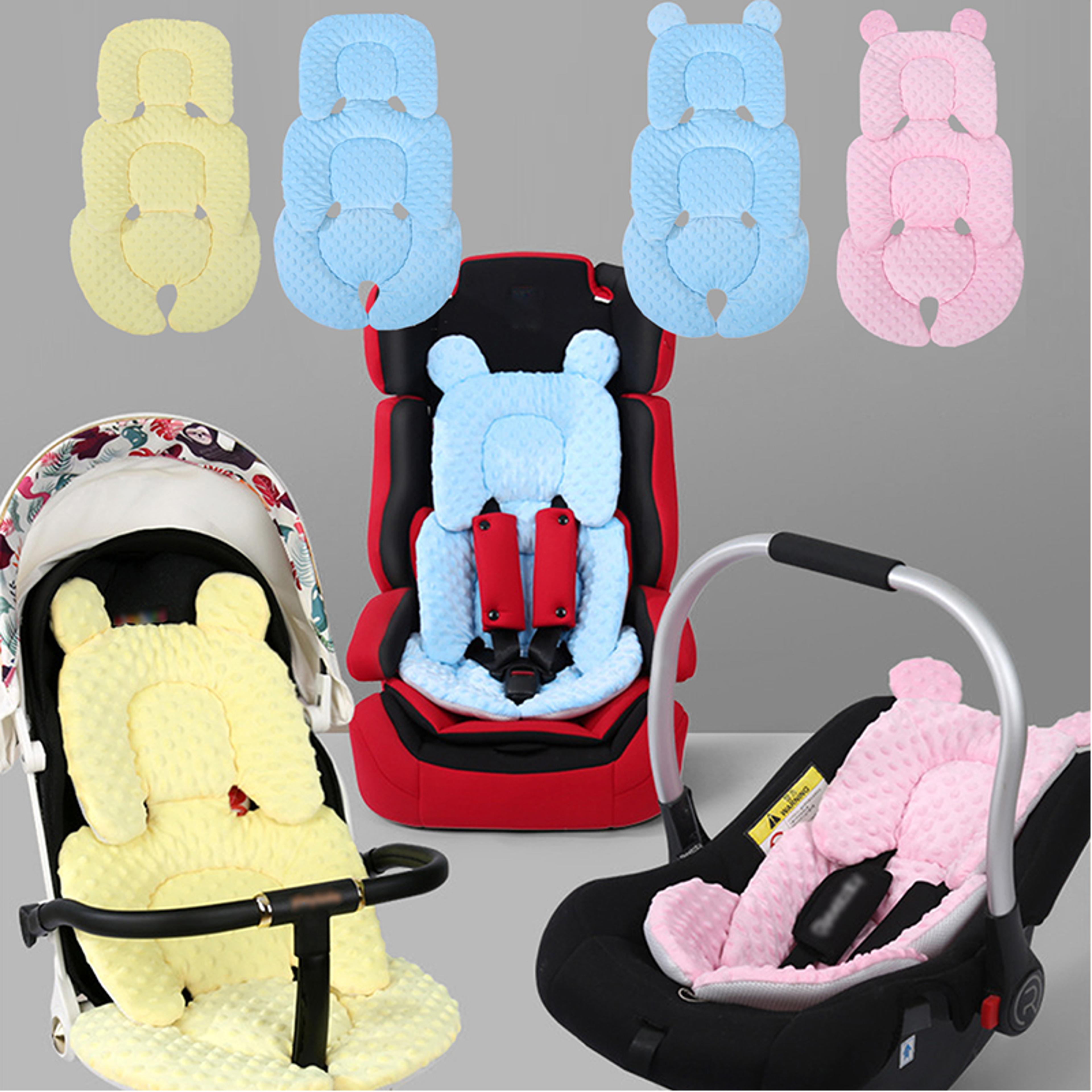 all season baby stroller cushion reversible breathable stroller seat liner for car seats & prams