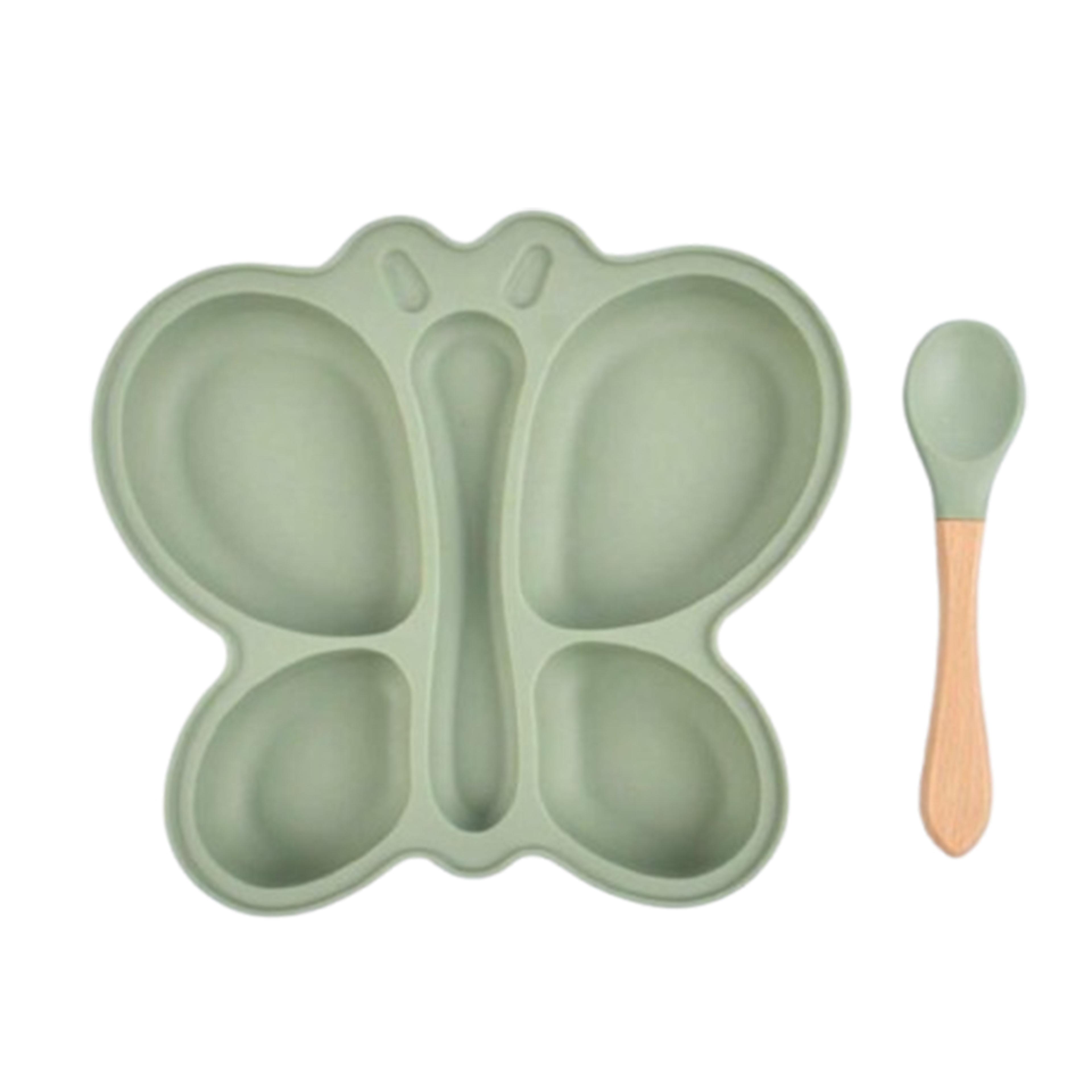 Silicone Baby Bowl With Strong Suction Base Cute Bear BPA Free Toddler Feeding Bowl 9