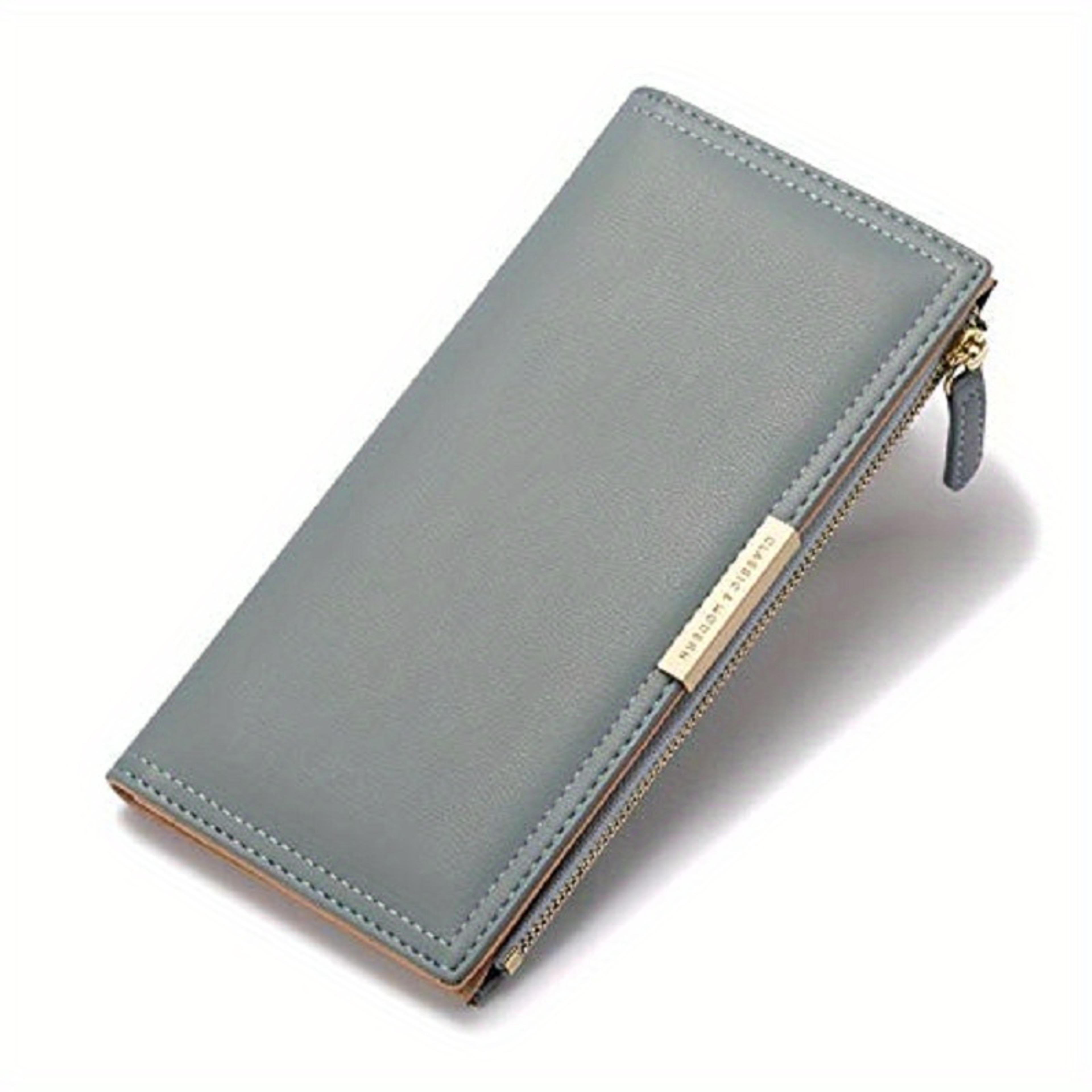 Elegant RFID Blocking Womens Long Wallet And Slim Bifold Credit Card Holder 7