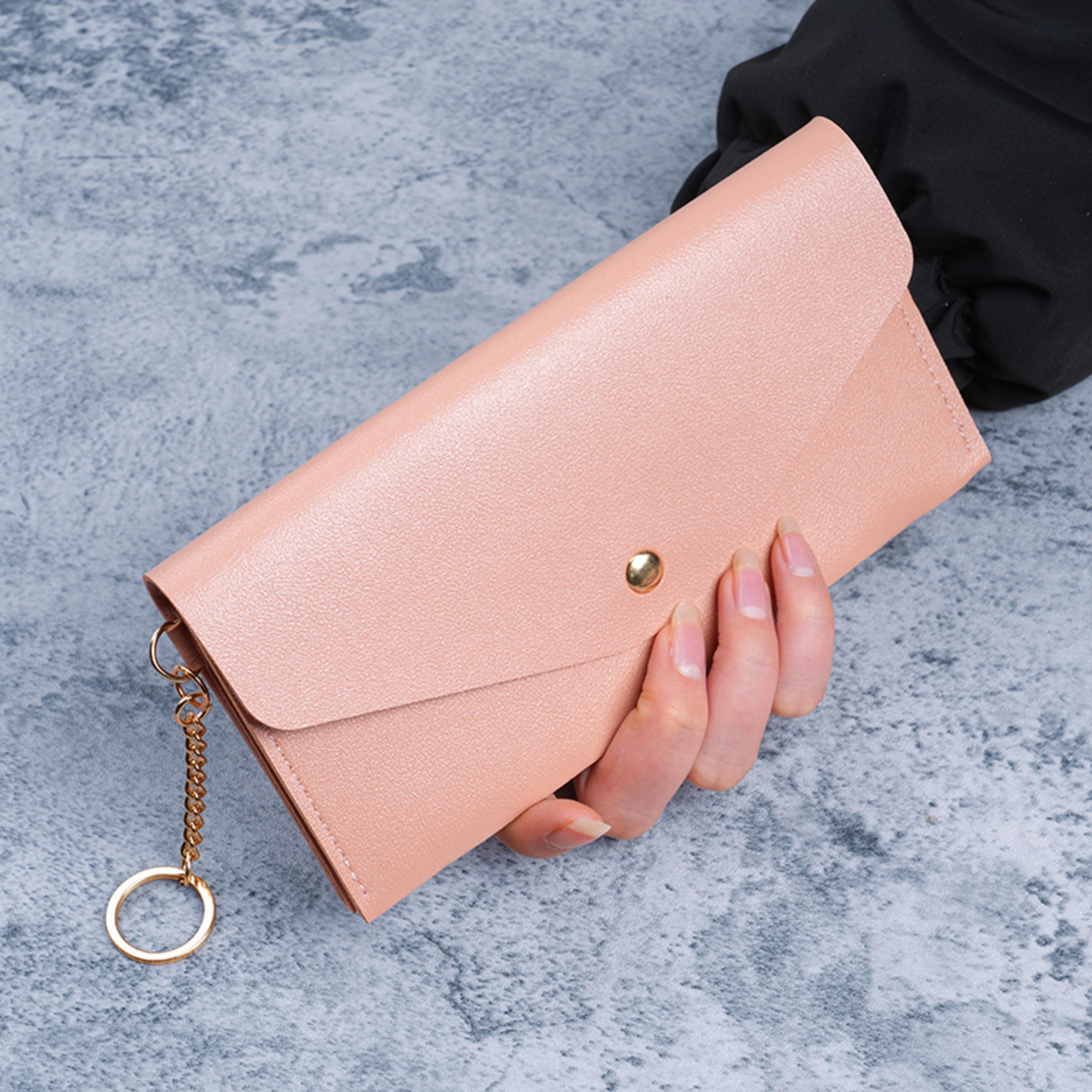 Elegant Womens Long Wallet Phone Clutch With Multiple Card Slots 6