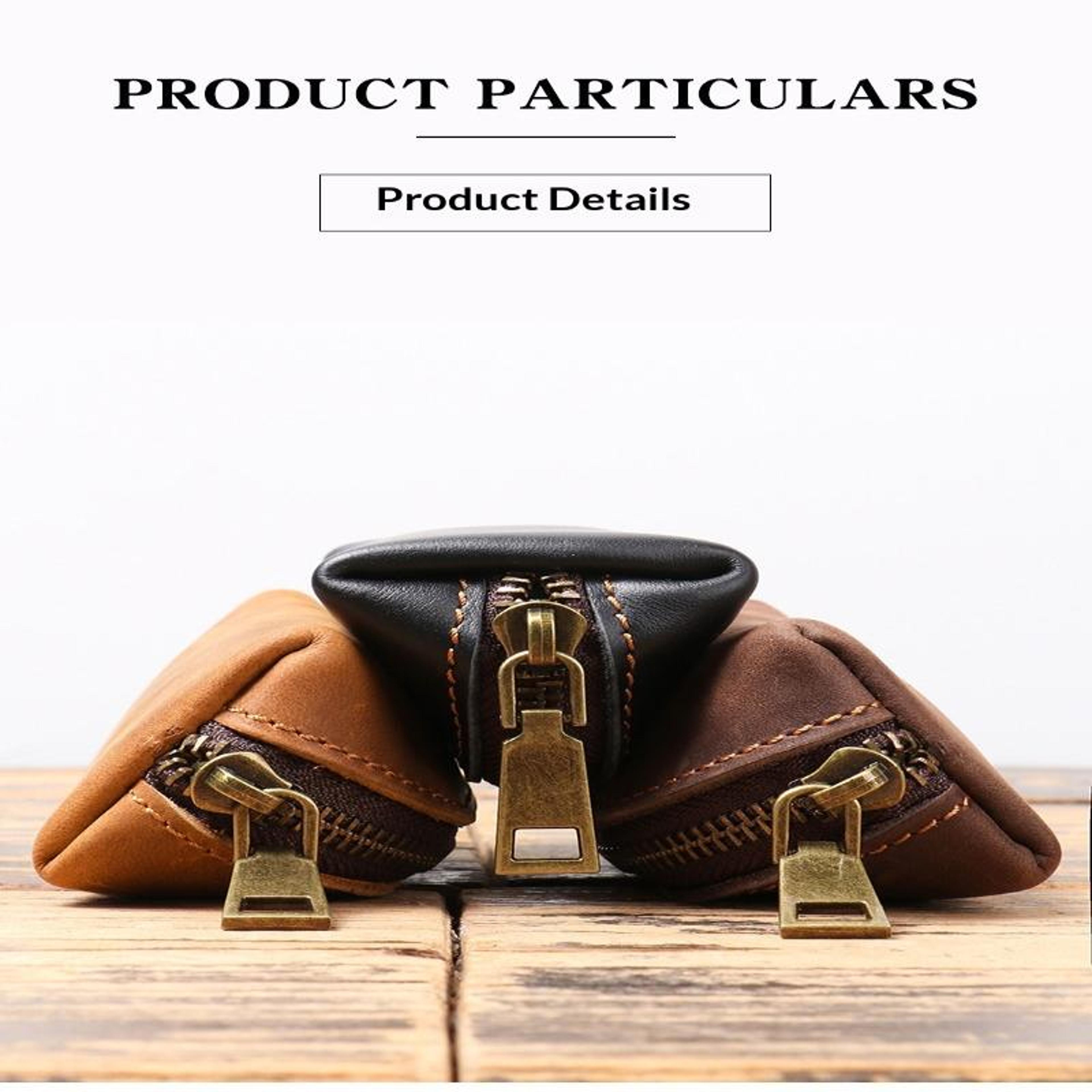 Vintage Mini Wallet Zip Coin Purse Card Holder For Women 4