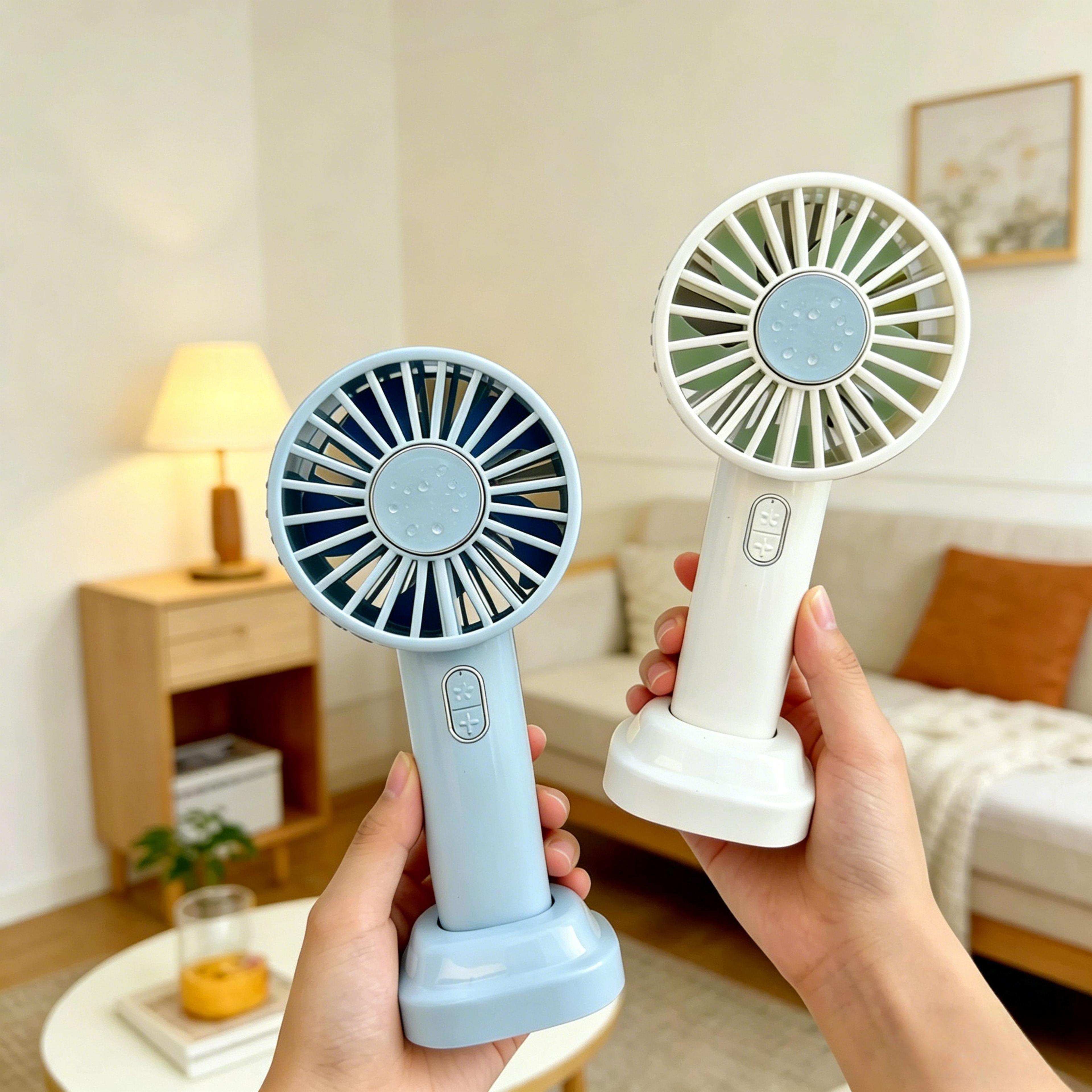 Mini Cooling Fan Portable Personal Air Conditioner With Rechargeable Battery 0