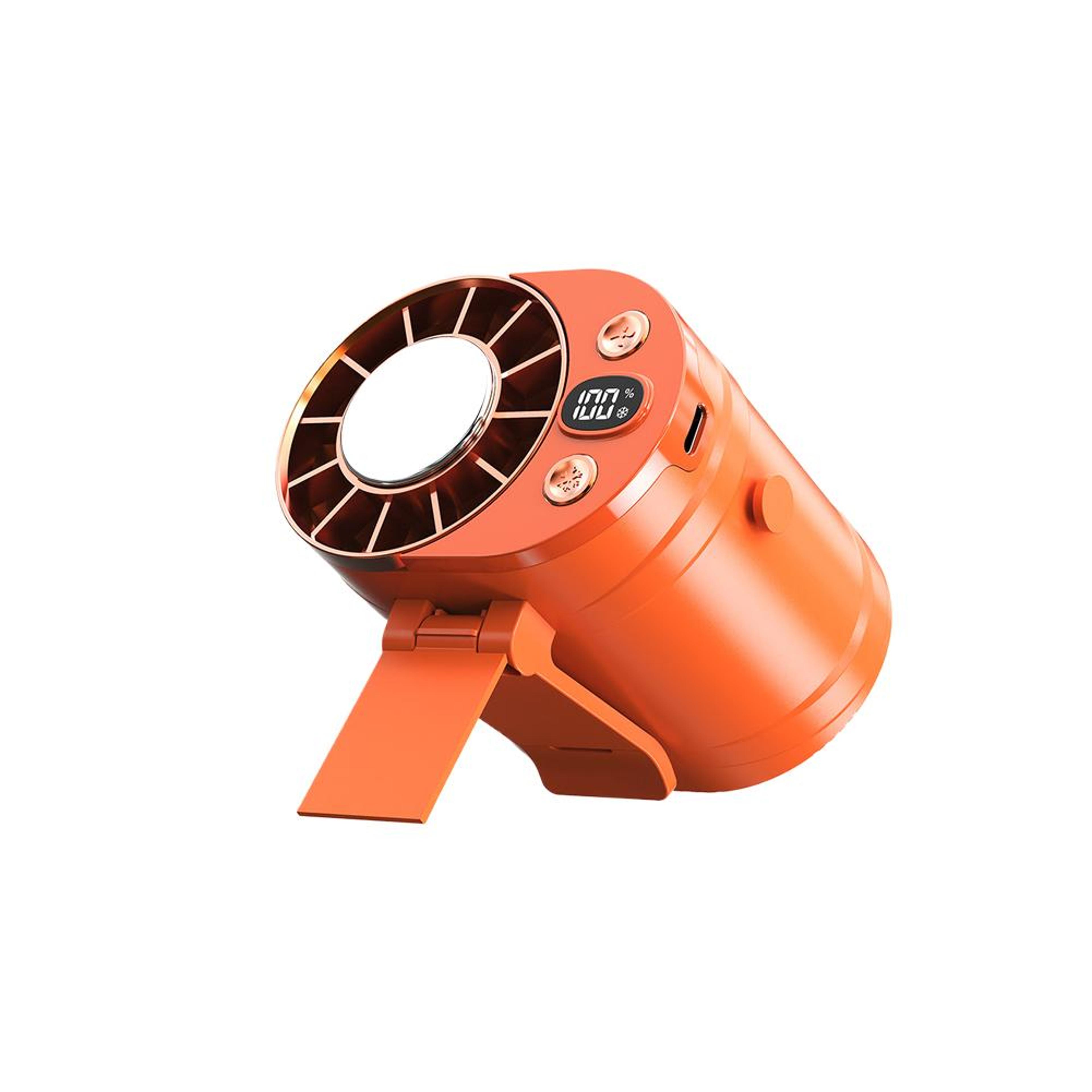 Portable Waist Cooling Fan Personal Air Conditioner With LED Display And 100 Speed Settings 8