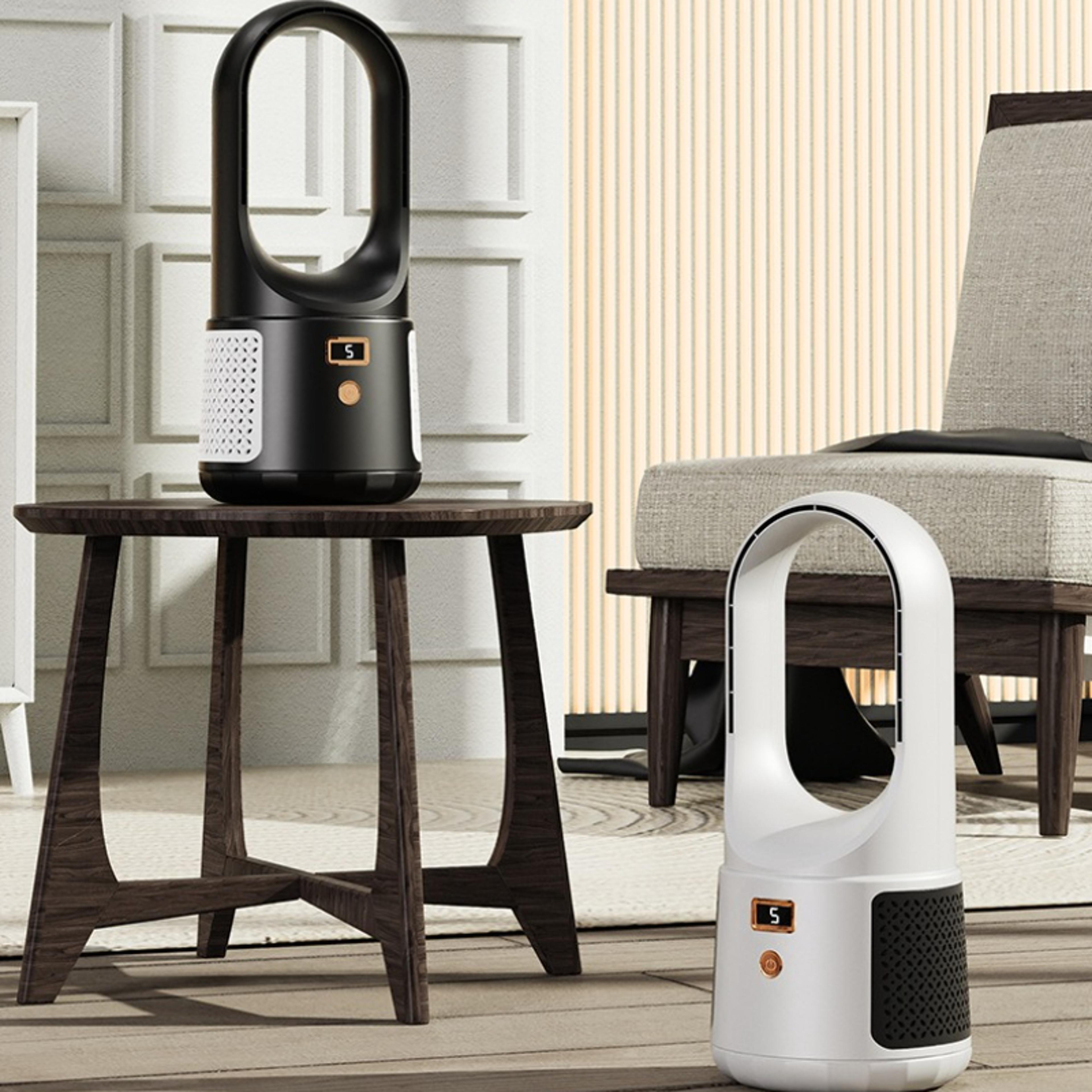 Cordless Mist Spray Tower Fan With Smart Humidifier Function And USB Rechargeable Cooling 0