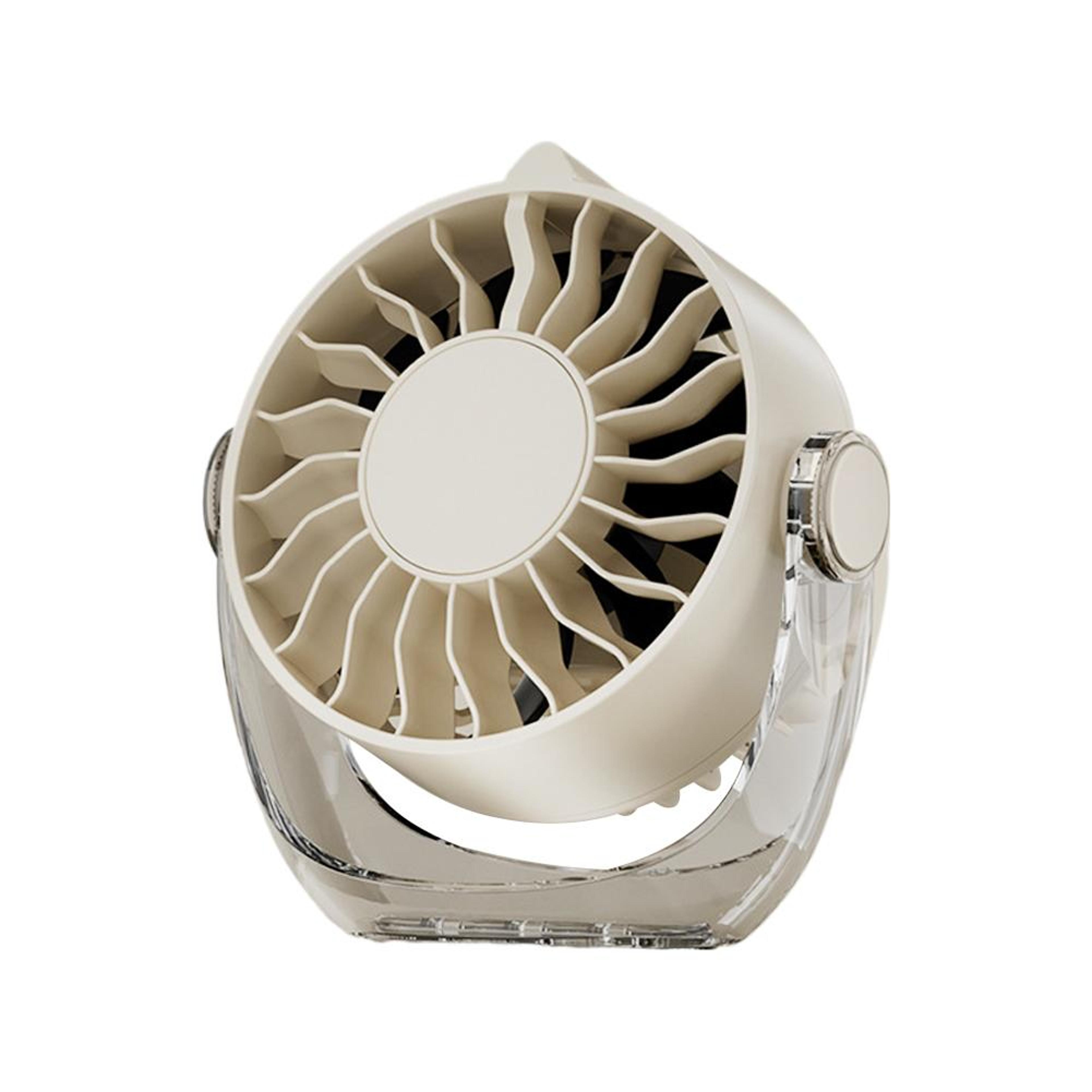Portable Magnetic Desktop Fan USB Rechargeable Mini Quiet Fan 6