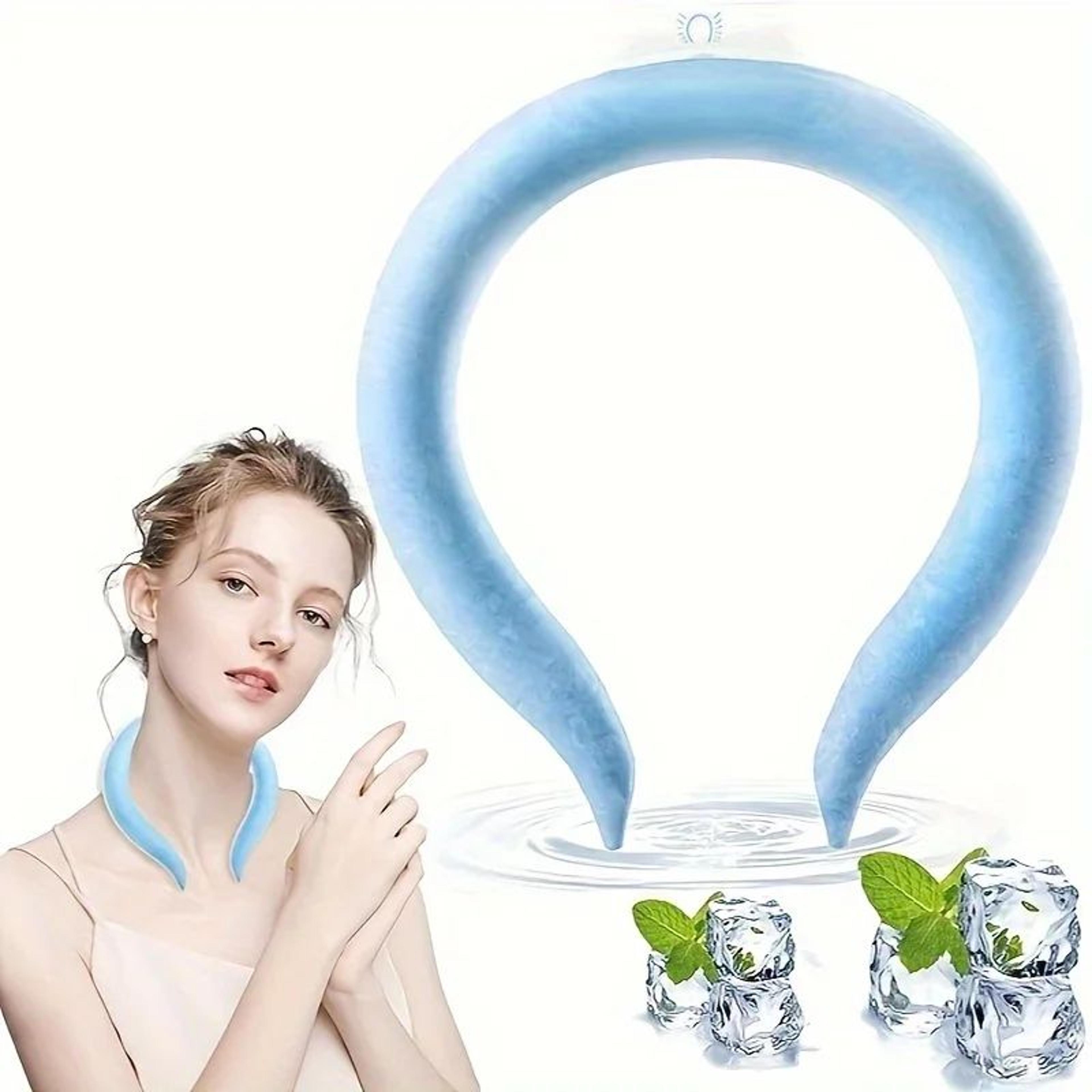 Reusable Neck Cooling Ring Ice Neck Wrap For Summer Heat Relief Outdoor Use 0
