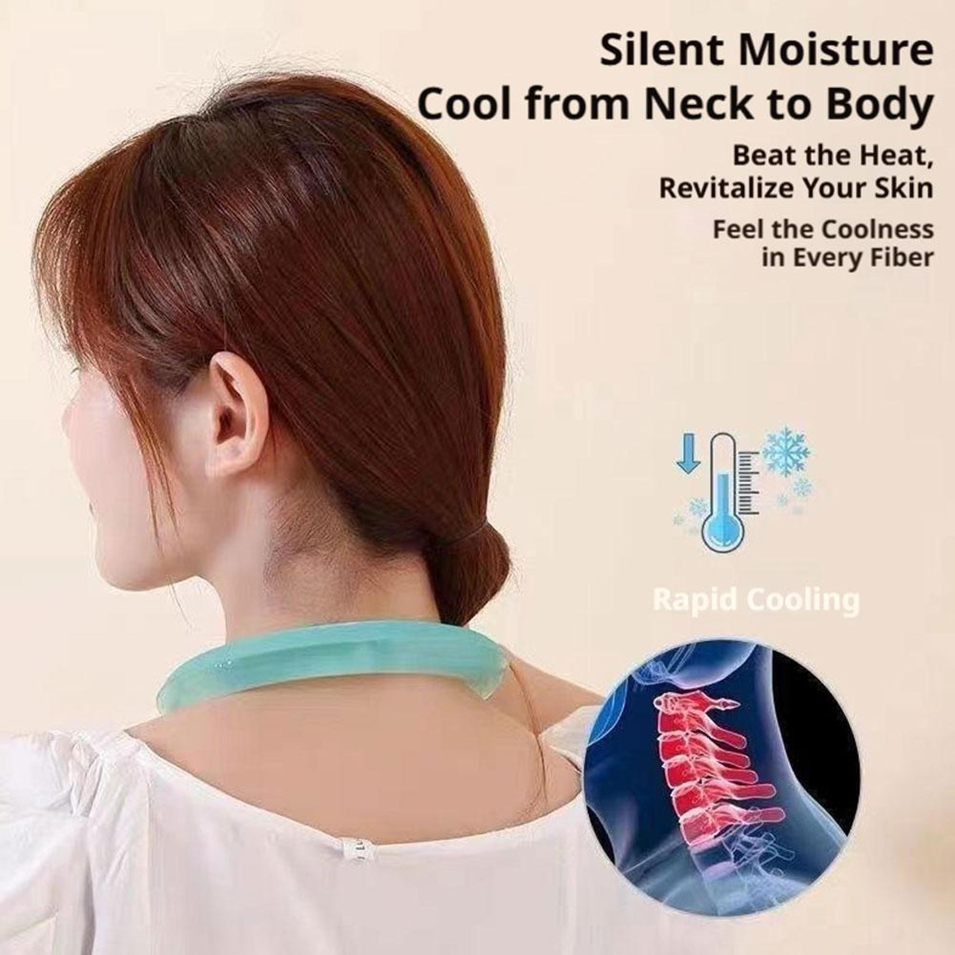 Reusable Cooling Neck Ring For Outdoor Activities Quick Relief Neck Cooler For Hiking Cycling Campi 8