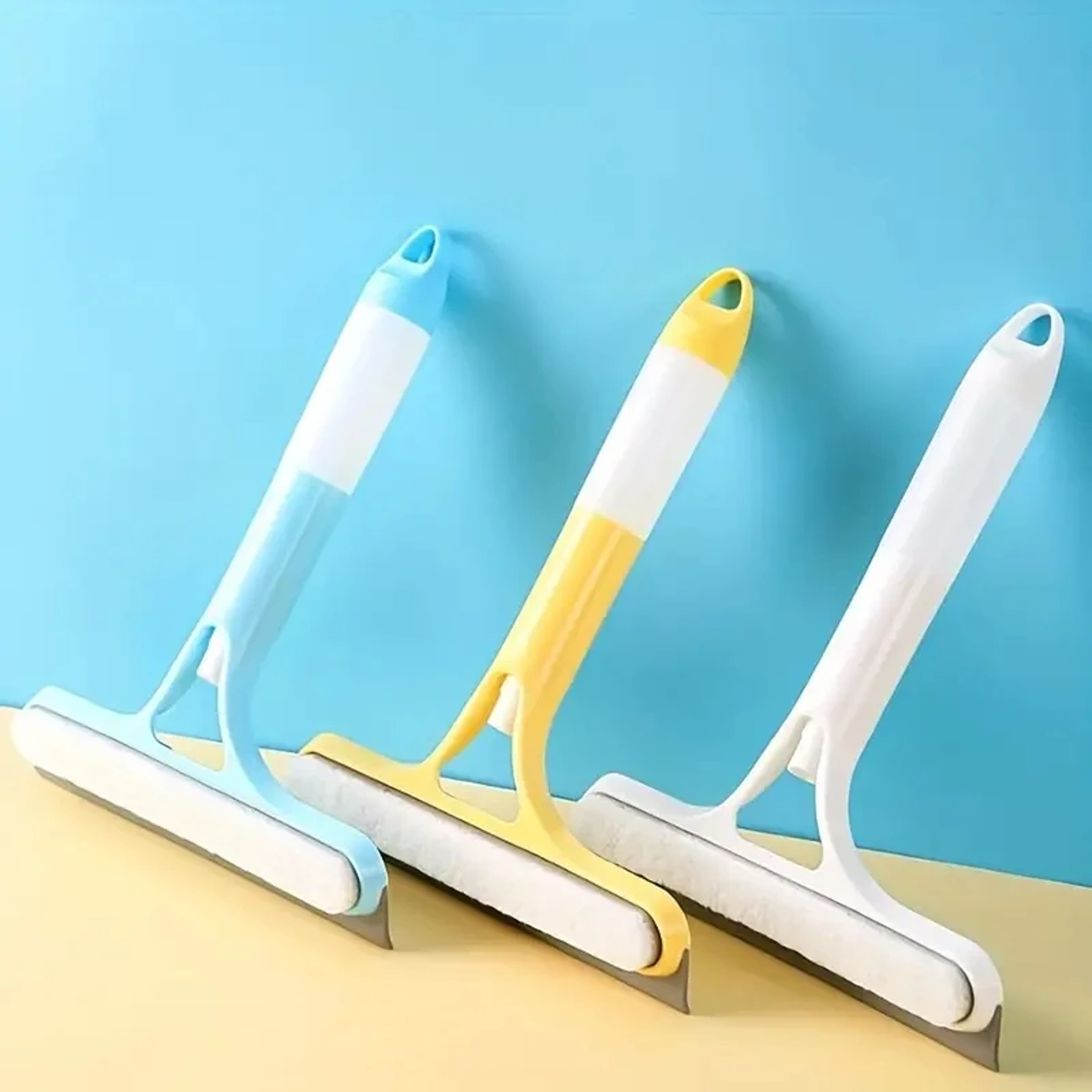 3 In 1 Window Cleaning Tool With Sprayer Squeegee  Glass Scraper 4