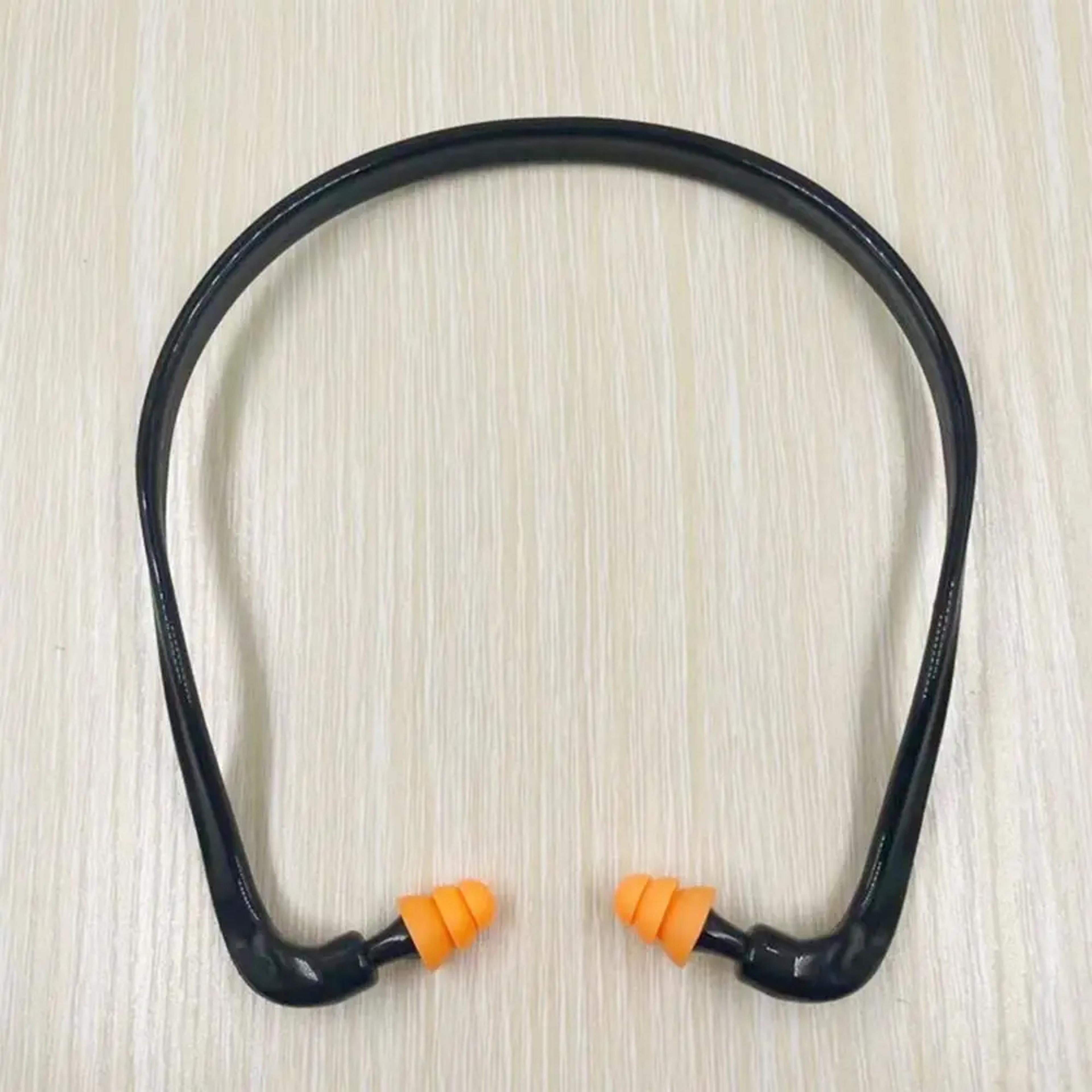 Soft Silicone Swimming Ear Plugs With Headband Noise Reduction Ear Plugs For Sleep  Water Protectio 2