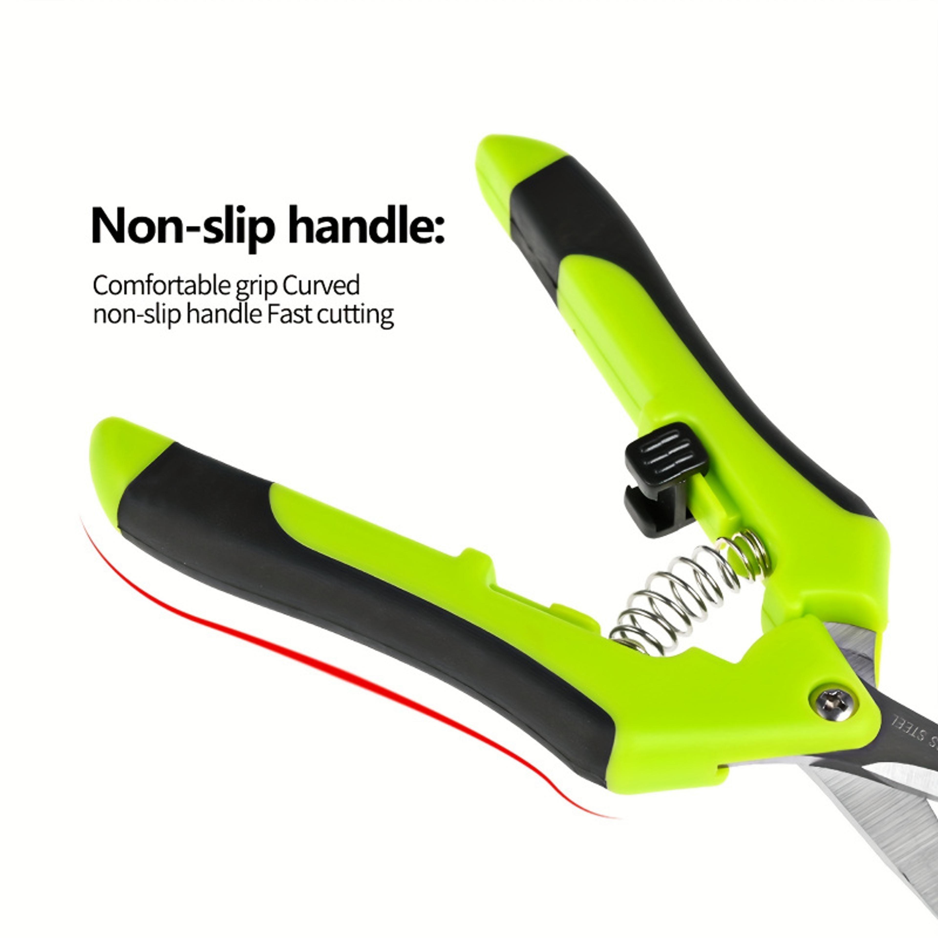 Precision Fruit Picking Scissors Stainless Steel Pruning Shears For Garden Orchard  Beekeeping 4