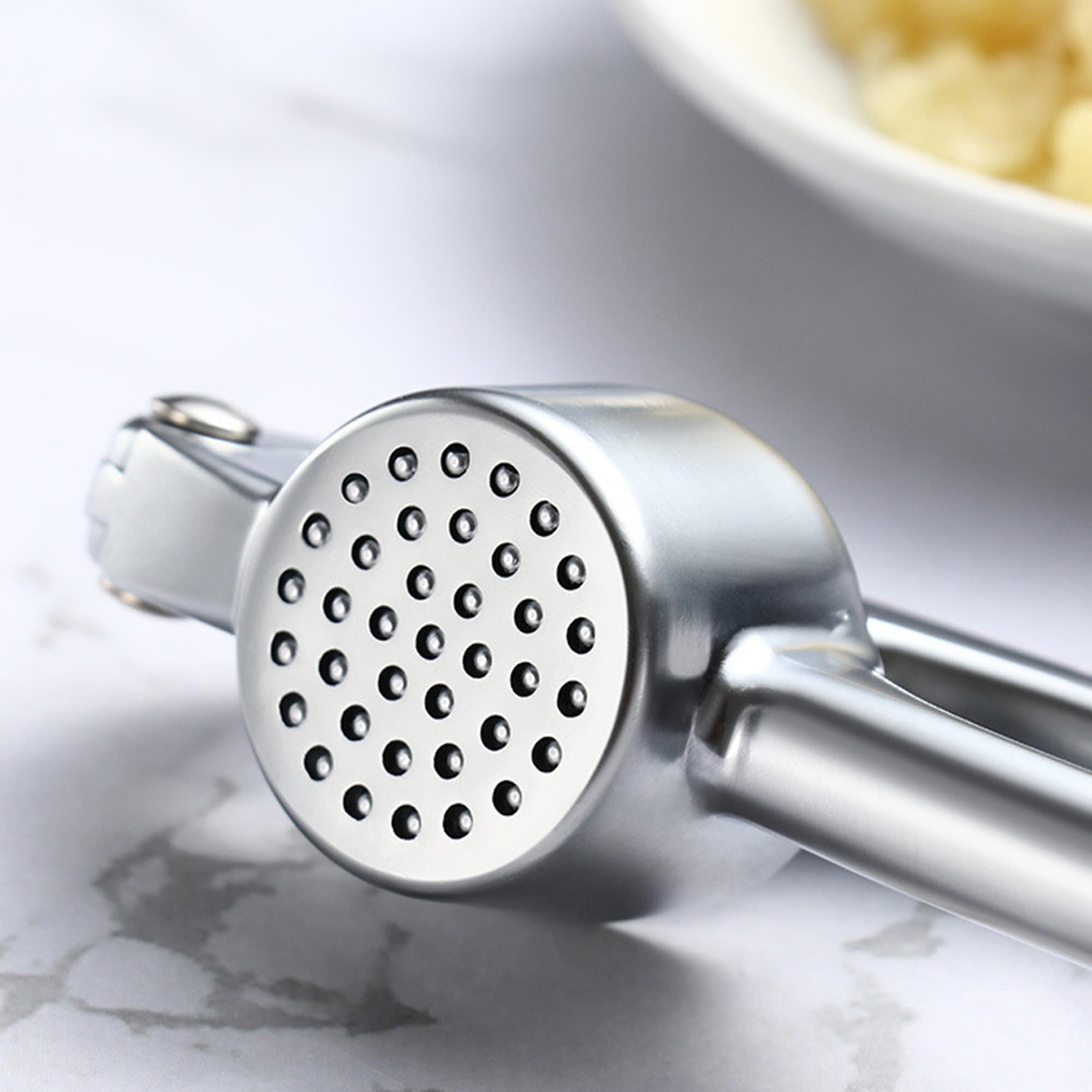 Premium Zinc Alloy Garlic Press And Ginger Crusher Kitchen Tool 3