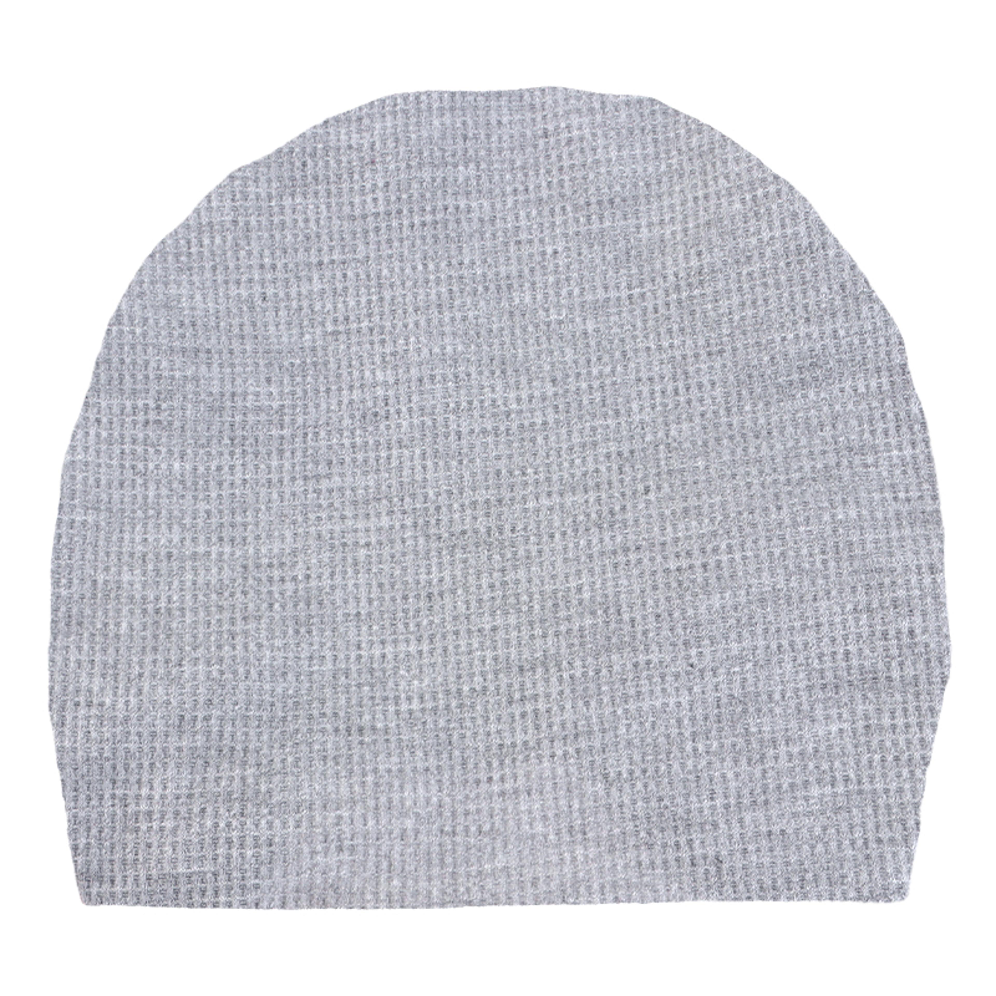 Elegant Muslim Turban Hat With Floral Waffle Cotton Wrap For Women Chemo Headwear 3