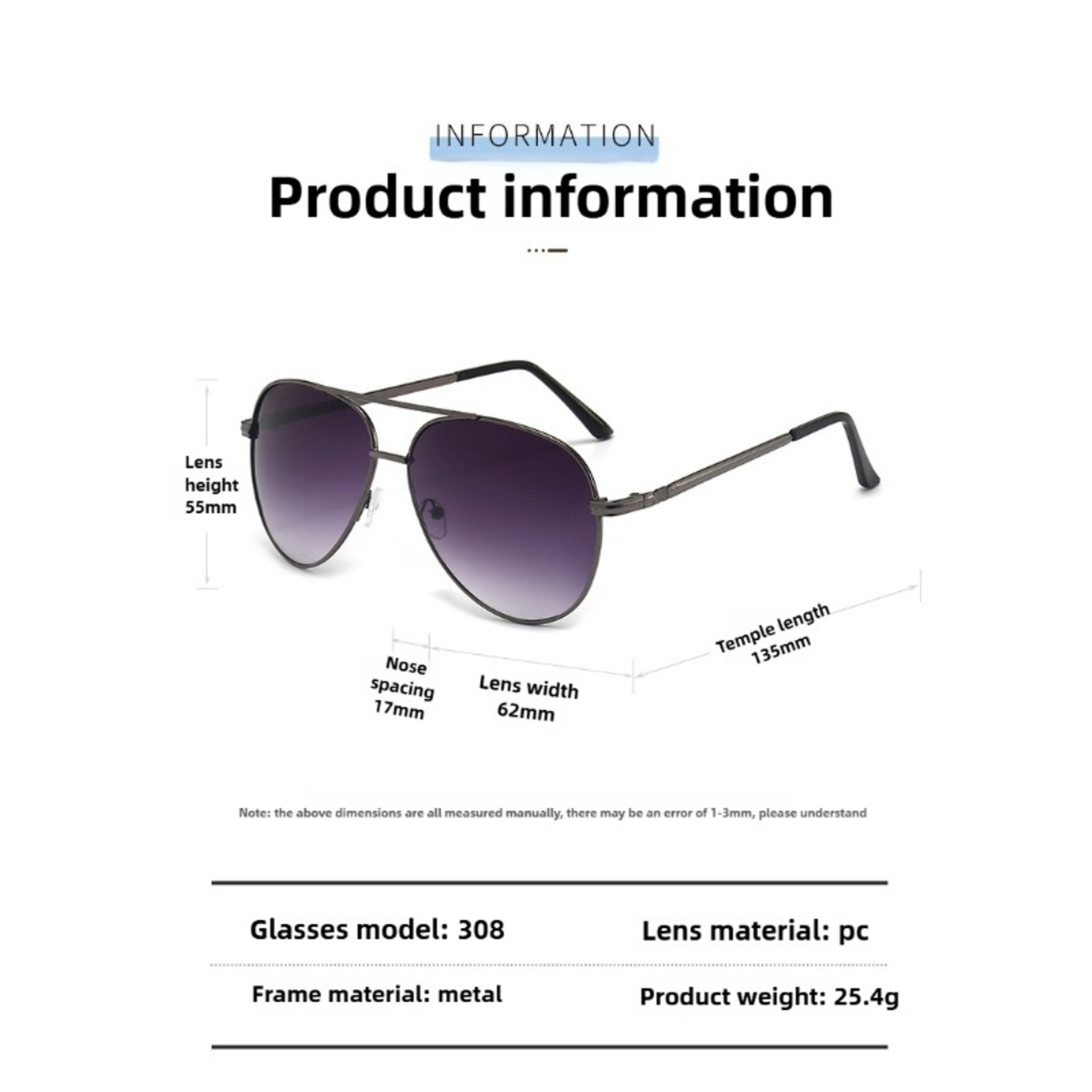 SportLux Metal Frame Fashion Glasses With Anti Reflective Lenses For Men  Women 2