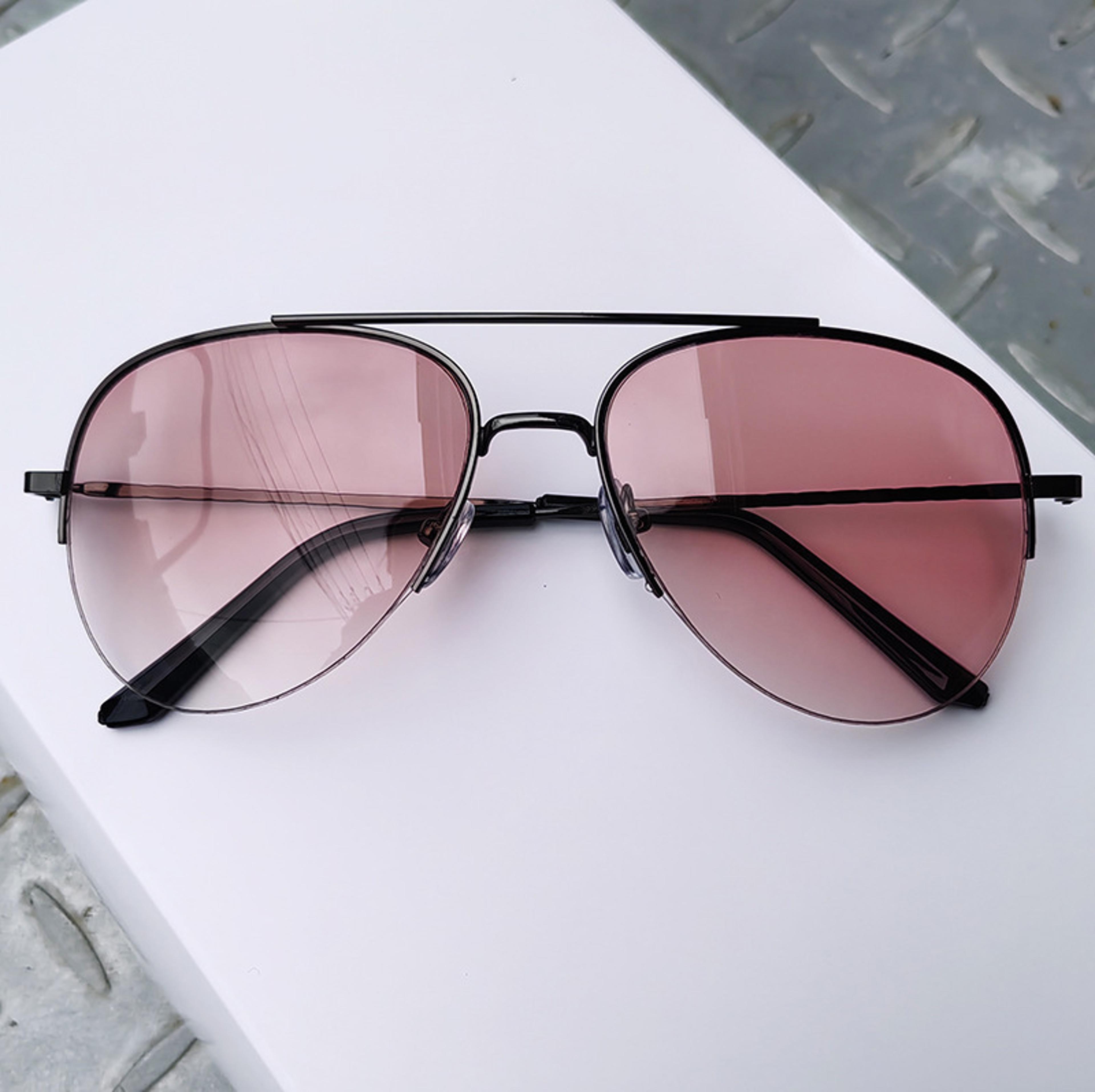 SportLux Metal Frame Fashion Glasses With Anti Reflective Lenses For Men  Women 8