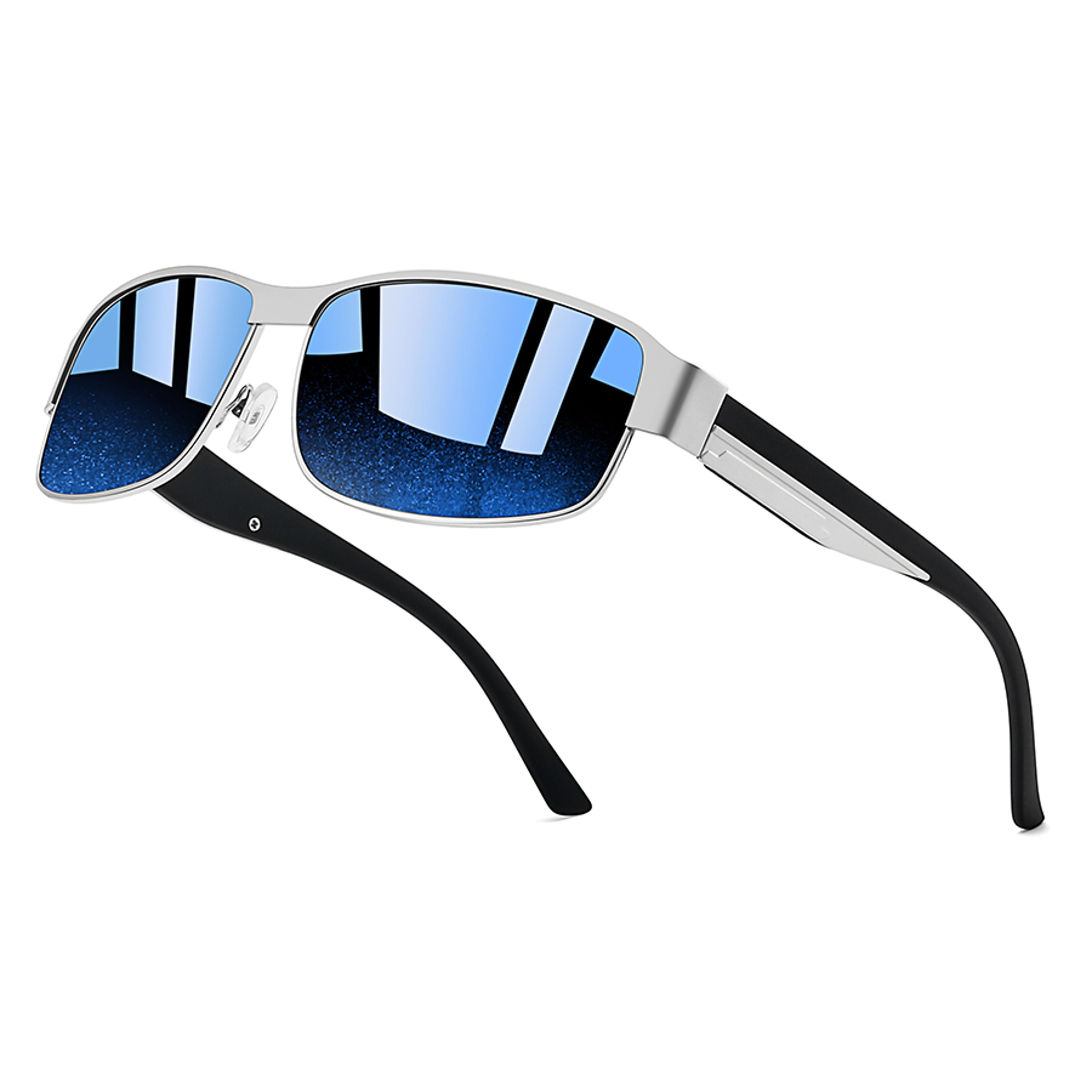 Vintage Rectangle Sunglasses For Men  Women Stylish Driving Fashion Eyewear 4