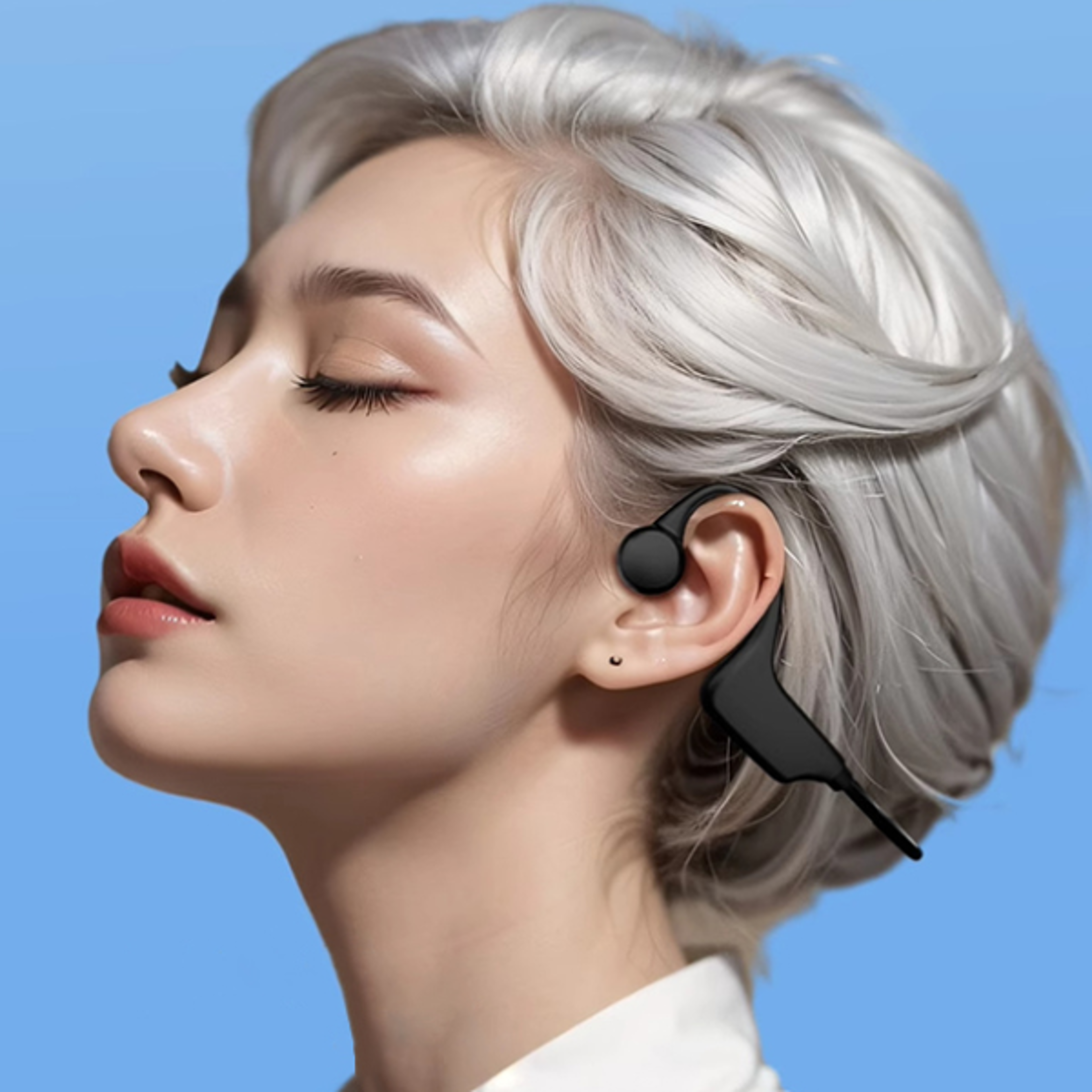 bone conduction headphones ipx8 waterproof swimming headphones with 32gb mp3 and bluetooth