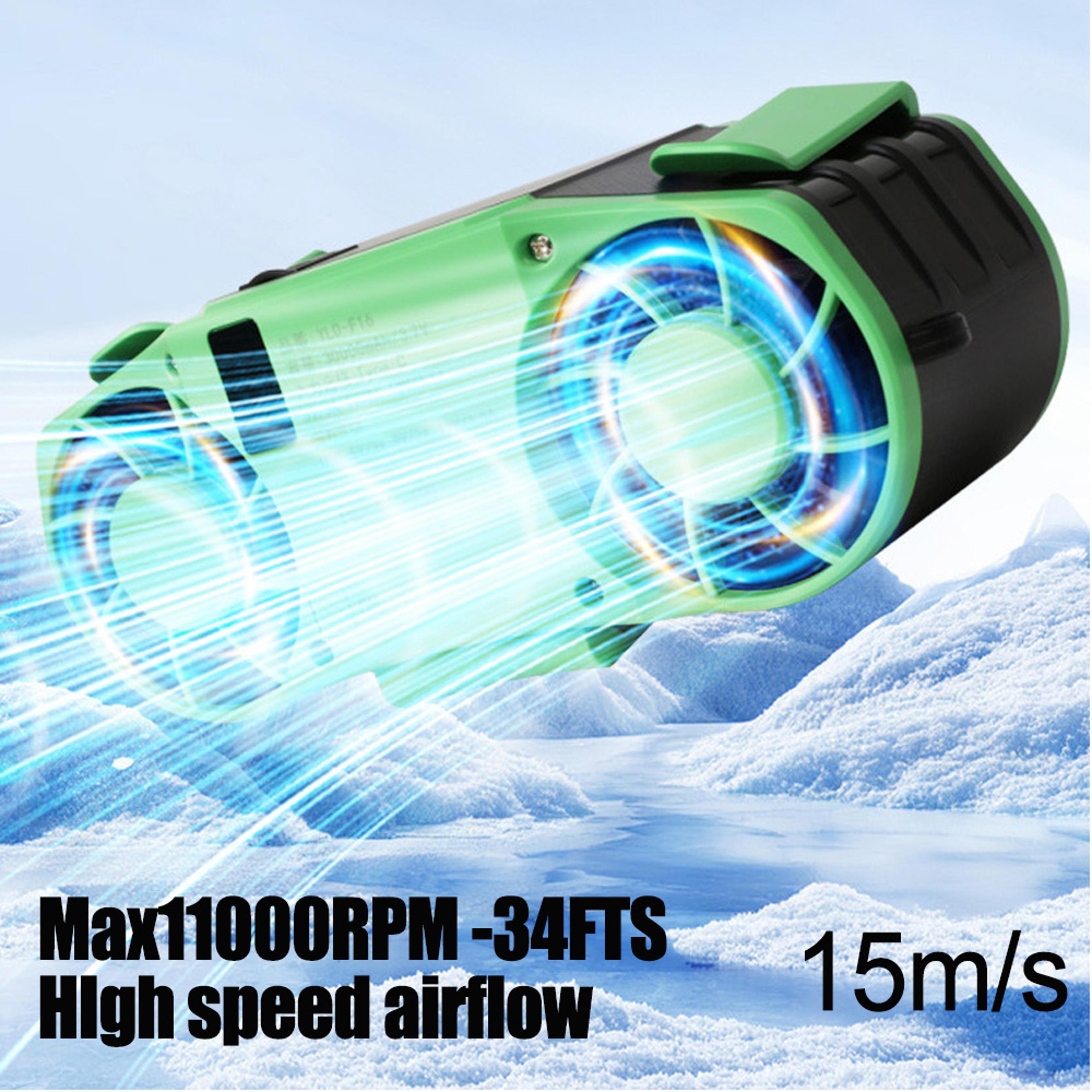 ArcticFlow Rechargeable Waist Clip Fan 7 Speed Wearable Personal Cooling Fan 1
