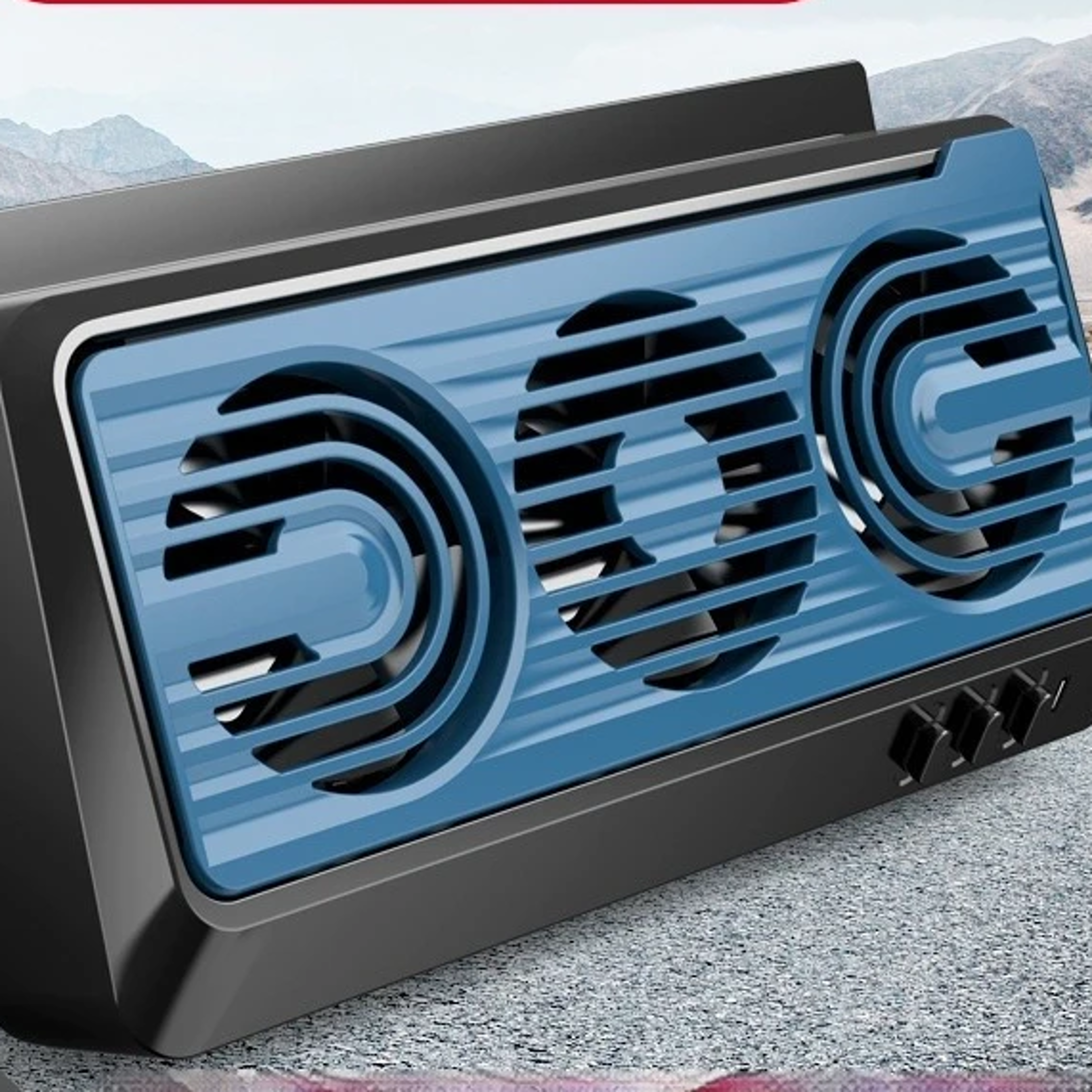 solar powered car exhaust fan with usb backup portable vehicle ventilation fan for cooler car interiors