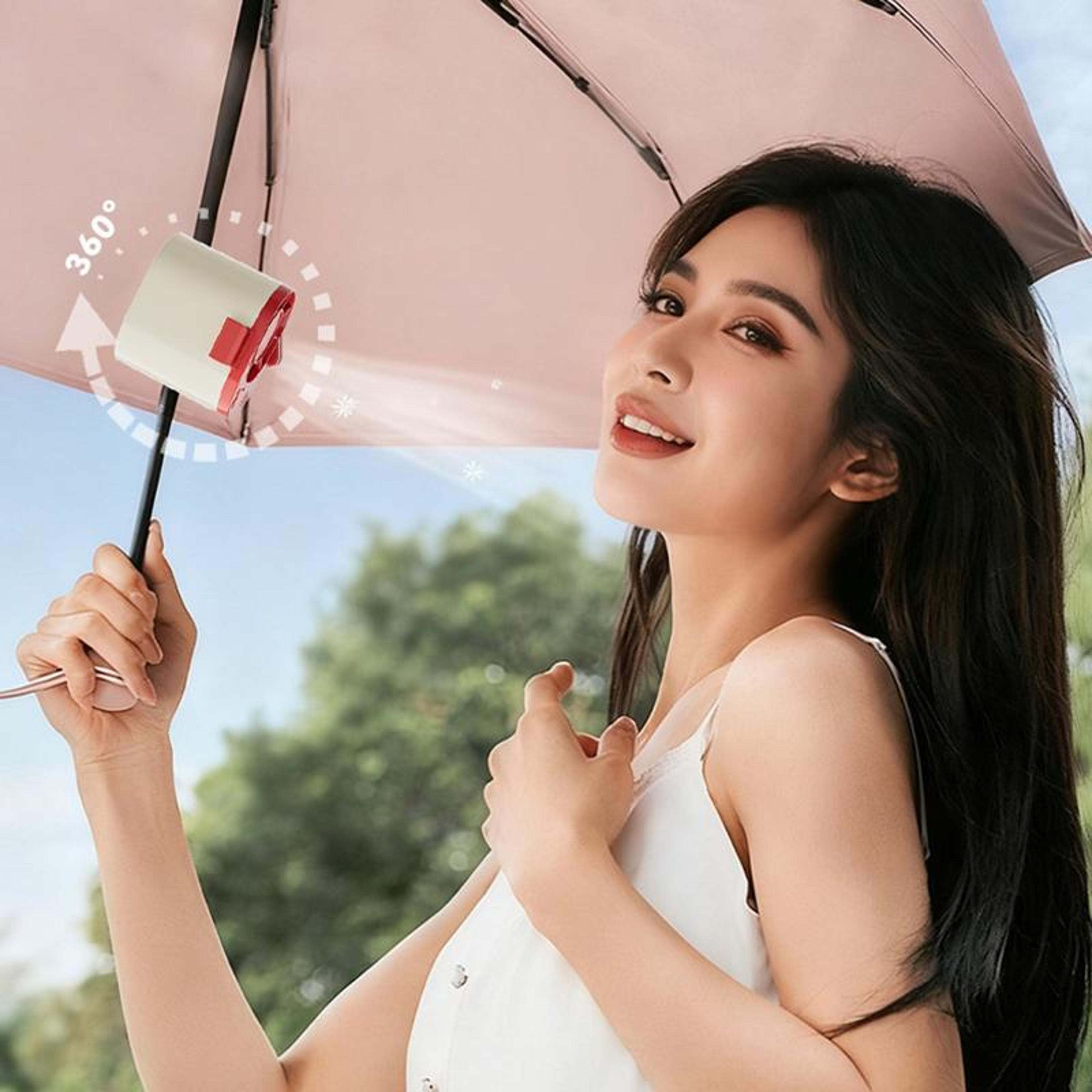 360 Portable Waist Fan USB Rechargeable Hands Free Wearable Cooling Fan For Work Travel  Outdoors 1