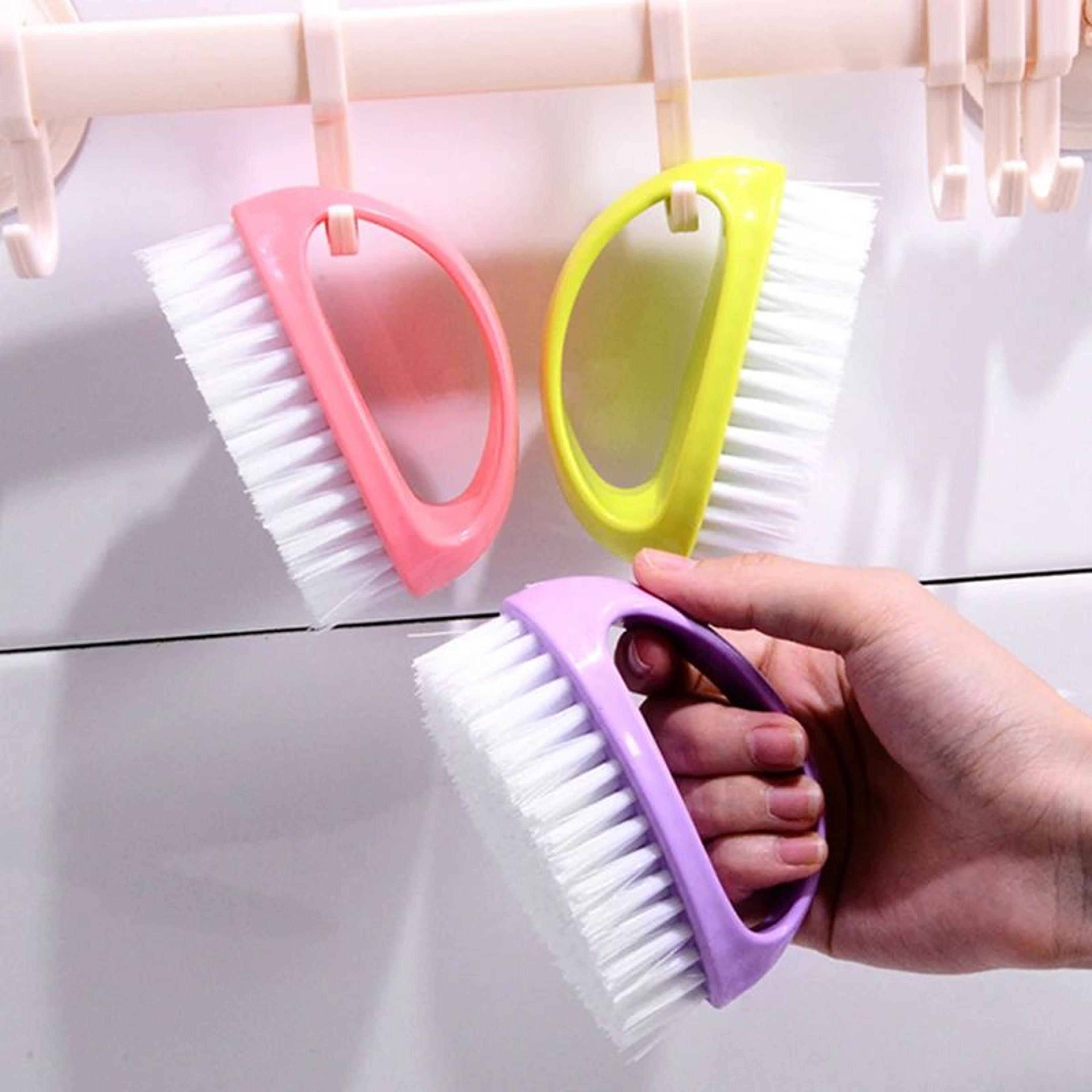SoftGrip Shoe Cleaning Brush MultiPurpose Laundry  Clothes Scrub Brush 1