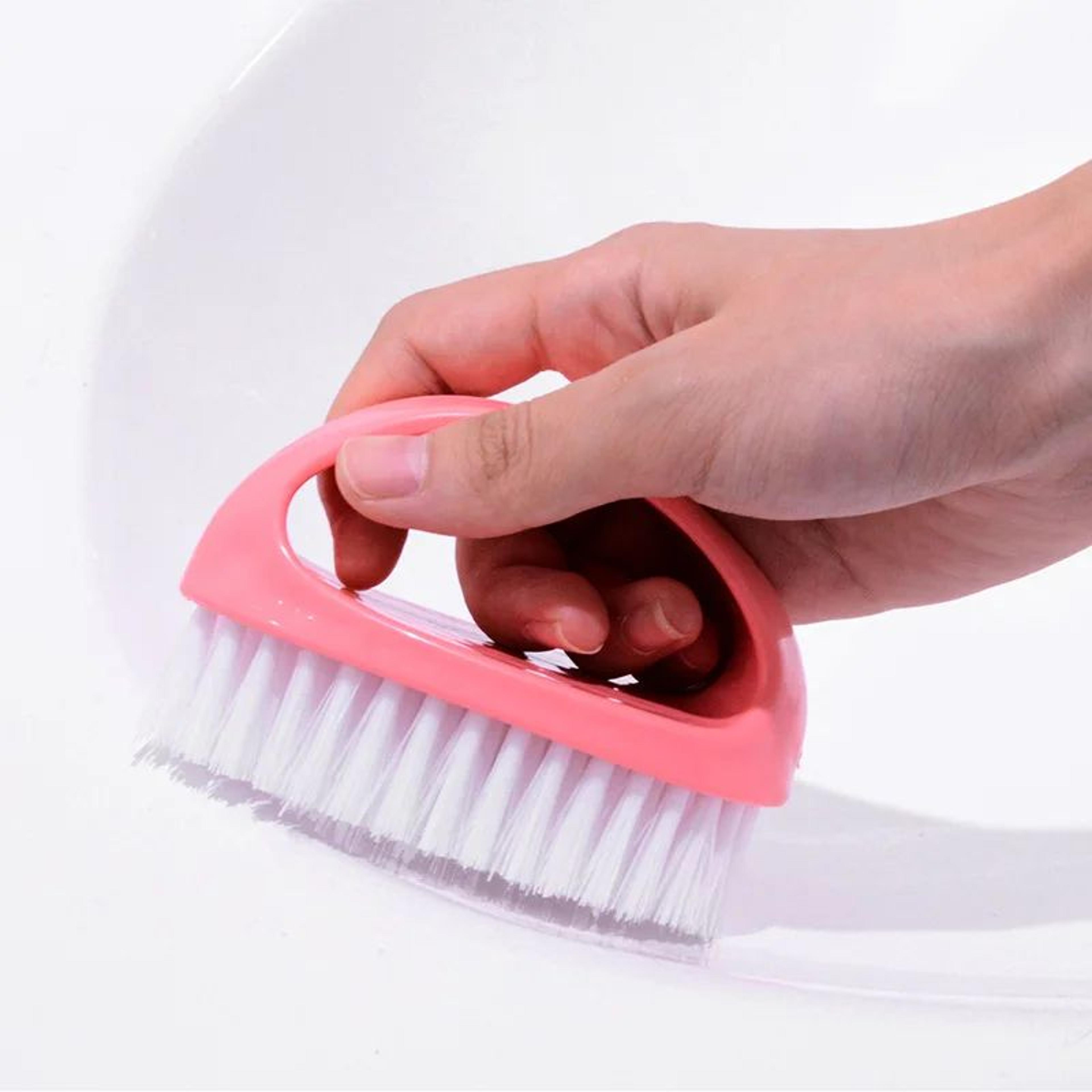 SoftGrip Shoe Cleaning Brush MultiPurpose Laundry  Clothes Scrub Brush 2