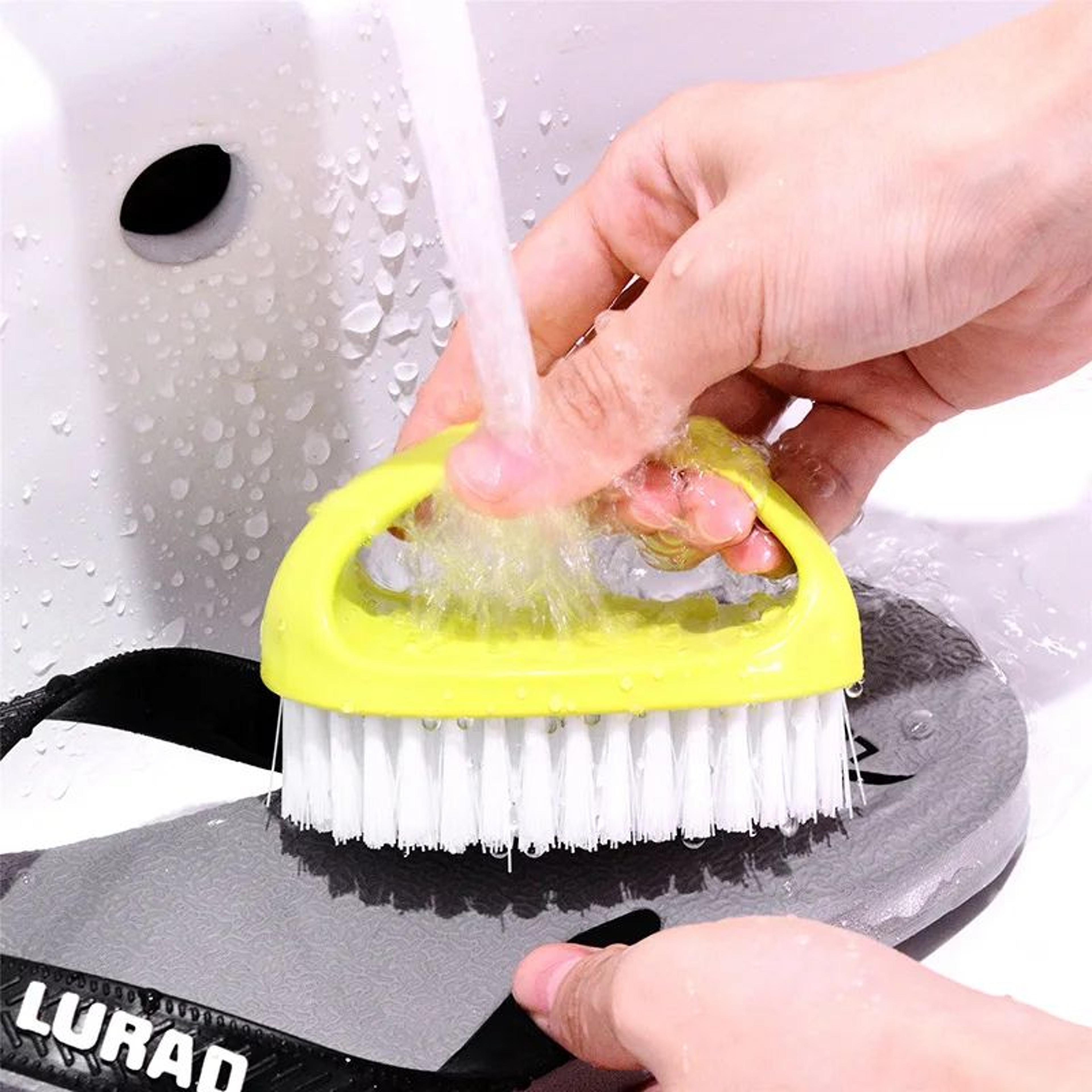 SoftGrip Shoe Cleaning Brush MultiPurpose Laundry  Clothes Scrub Brush 4