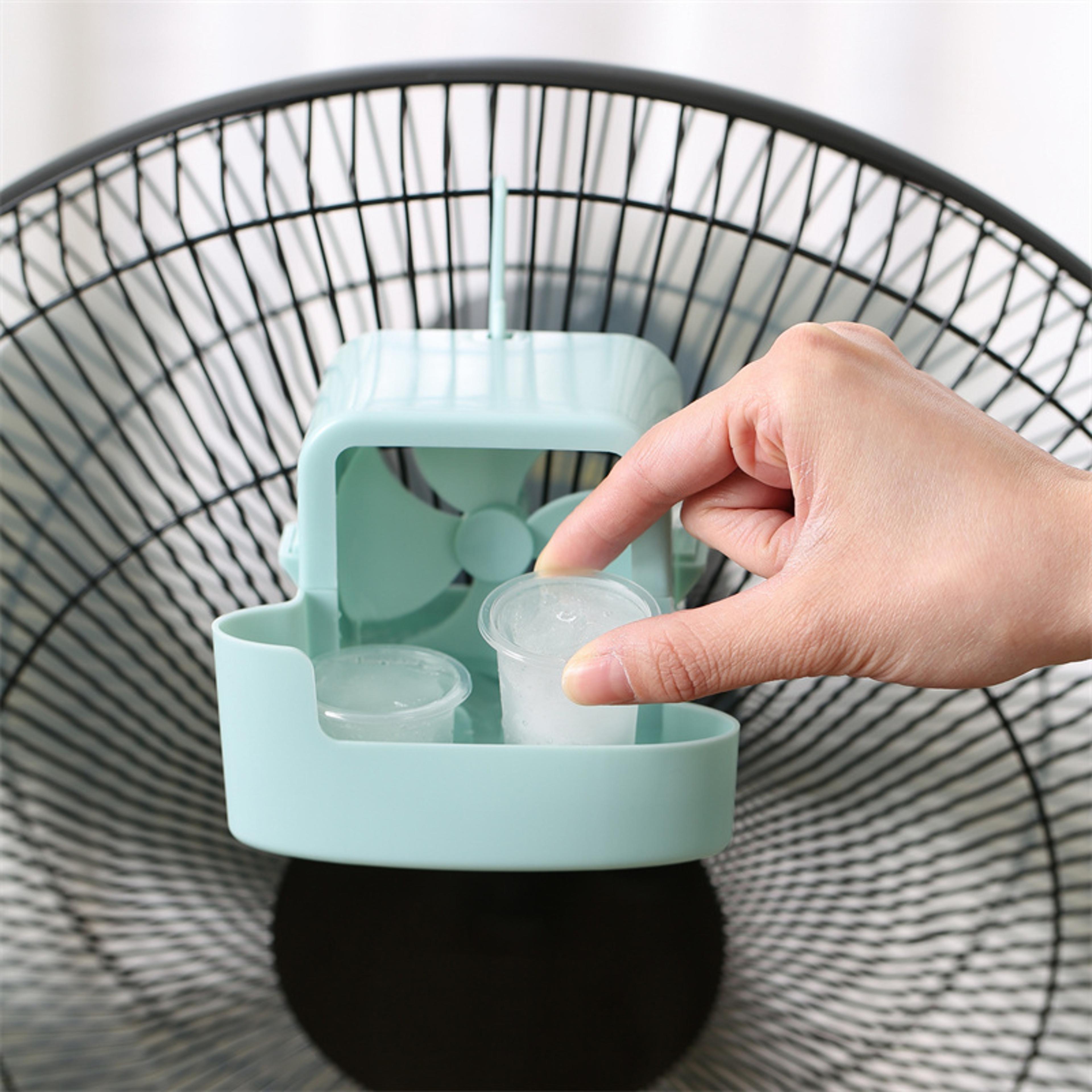 Arctic Breeze Fan Cooling Attachment Ice Box Portable Air Cooler For Desk  Standing Fans 1