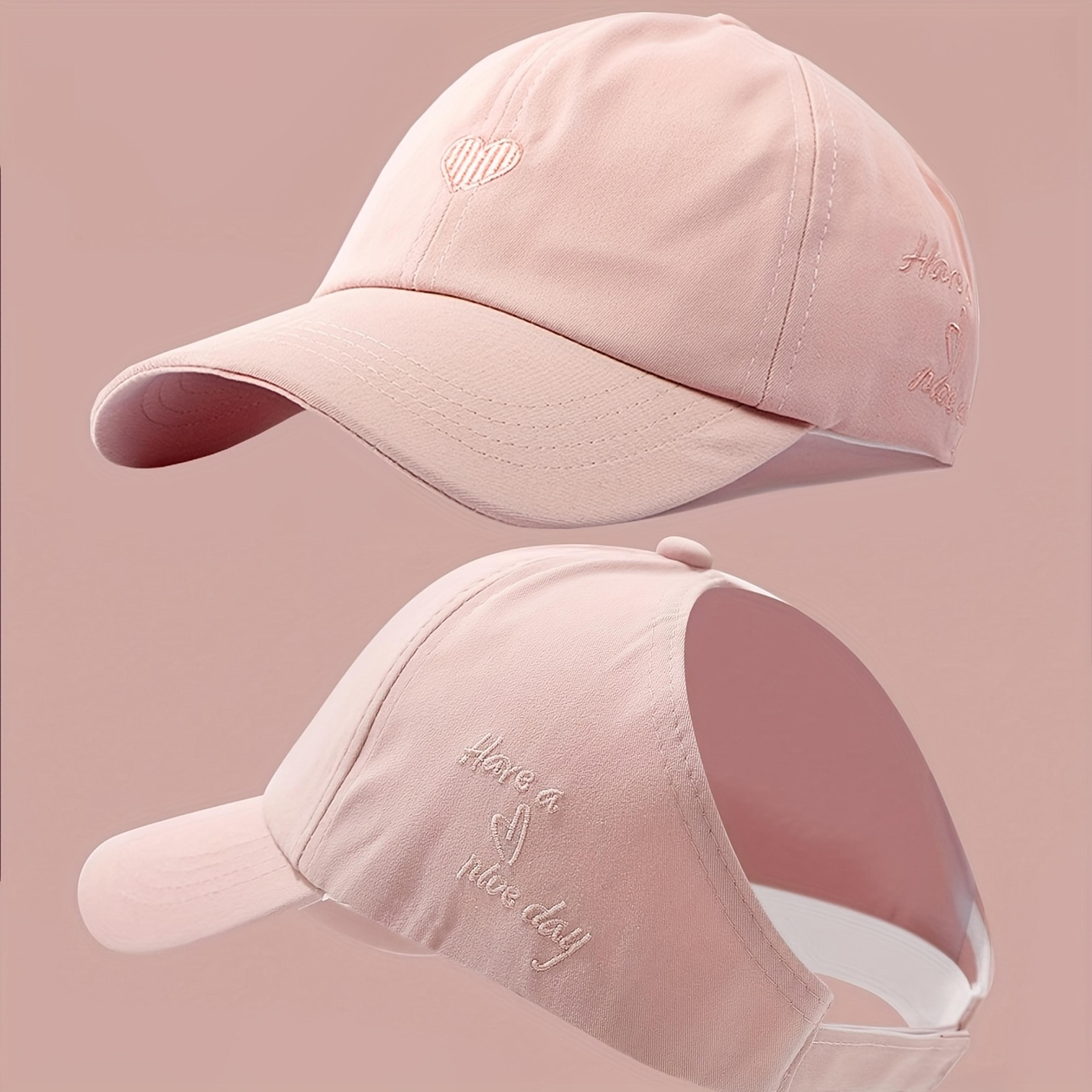 Womens Ponytail Baseball Cap UV Protection Running Visor Adjustable Sports Sun Hat 4