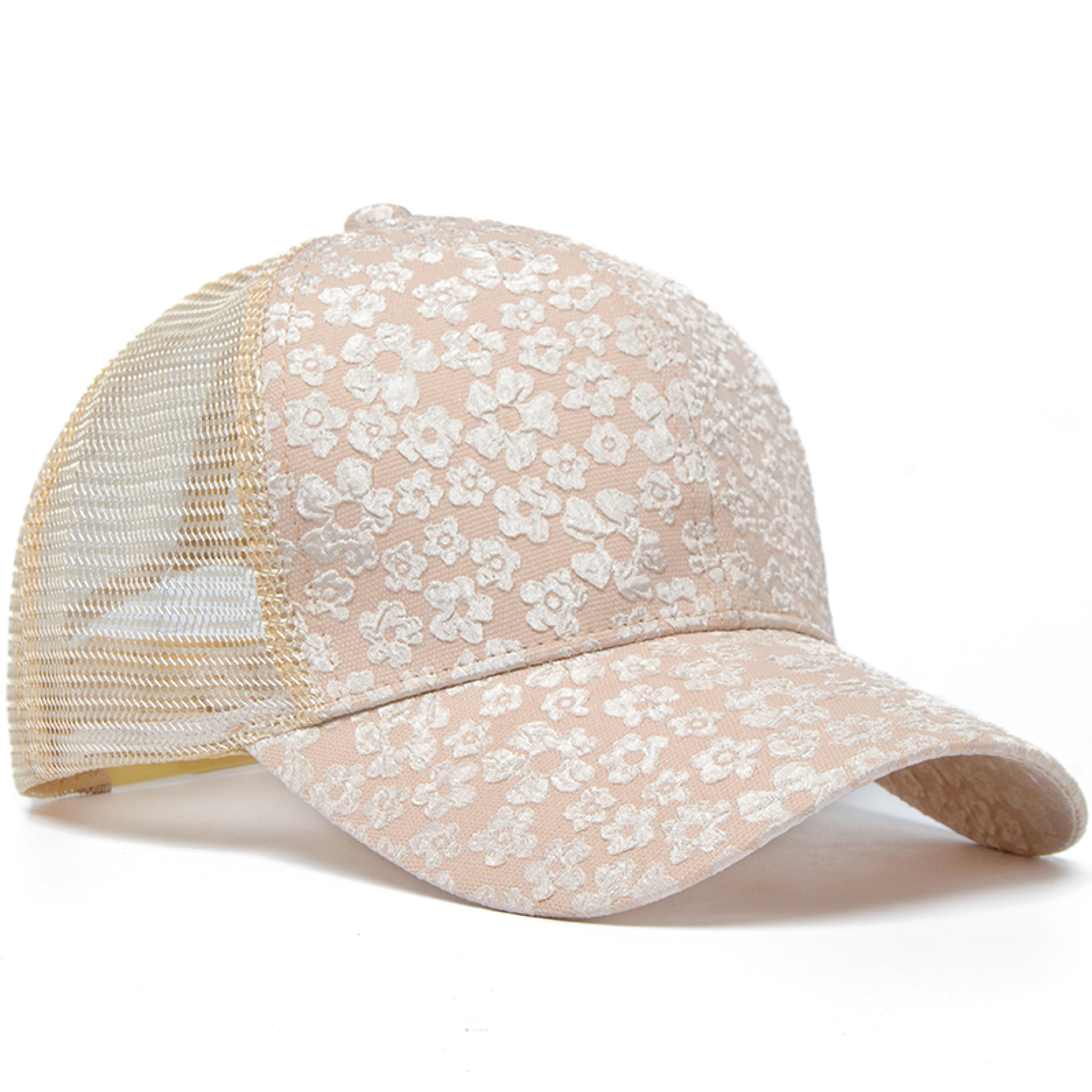 Women Mesh Baseball Cap Breathable Snapback Summer Sun Hat 1
