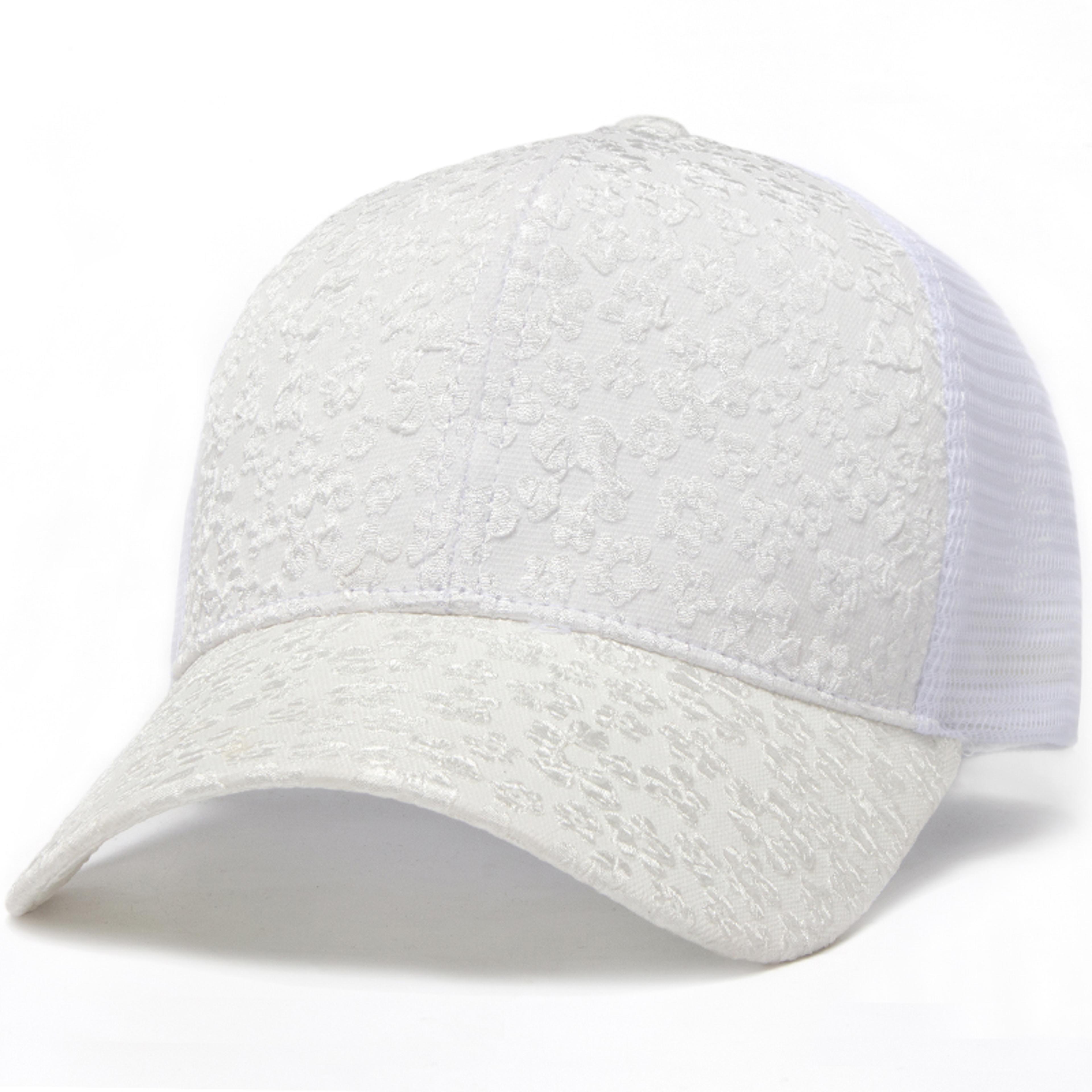 Women Mesh Baseball Cap Breathable Snapback Summer Sun Hat 6