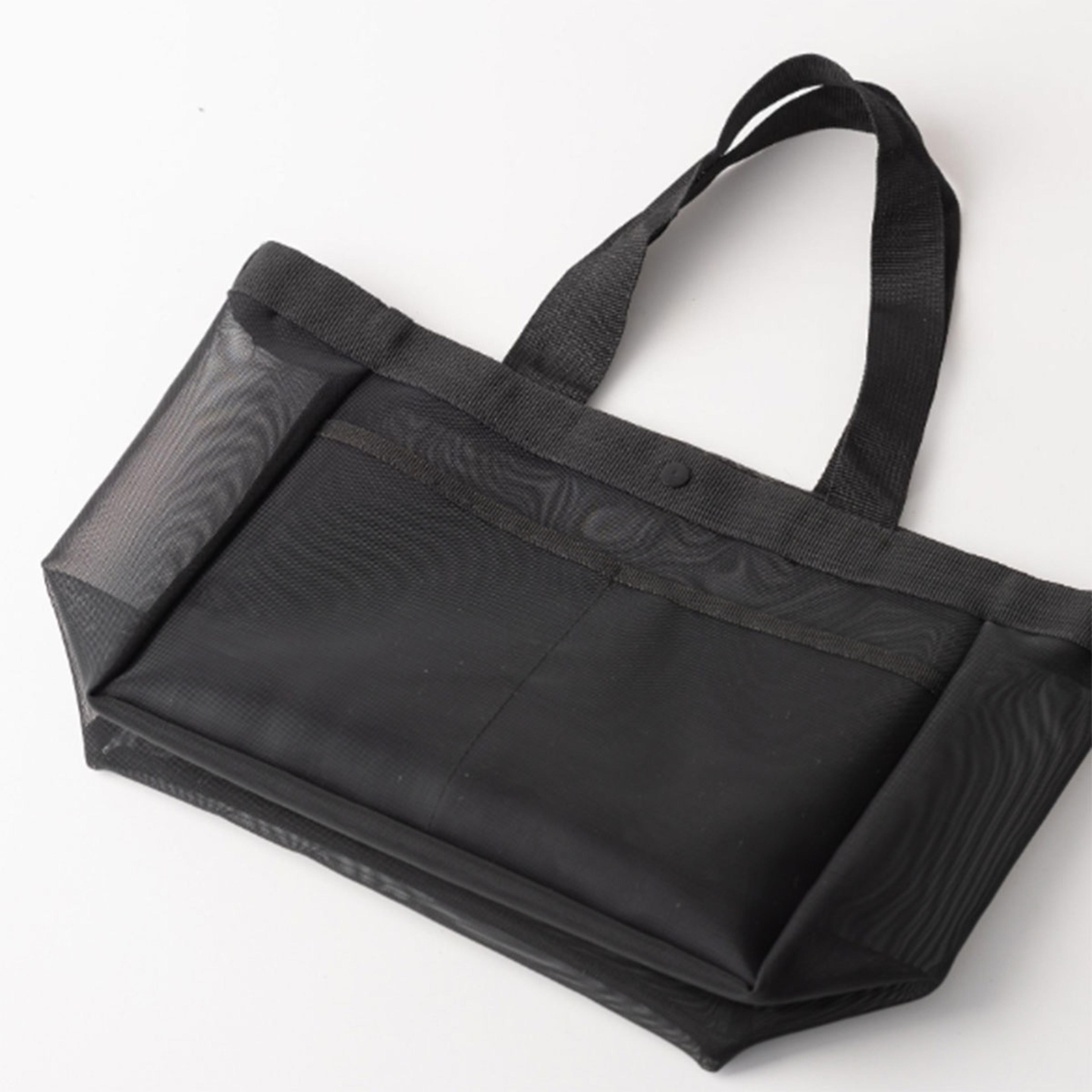 Transparent Mesh Beach Tote Bag Large Capacity Beach Shoulder Shopping Bag 6