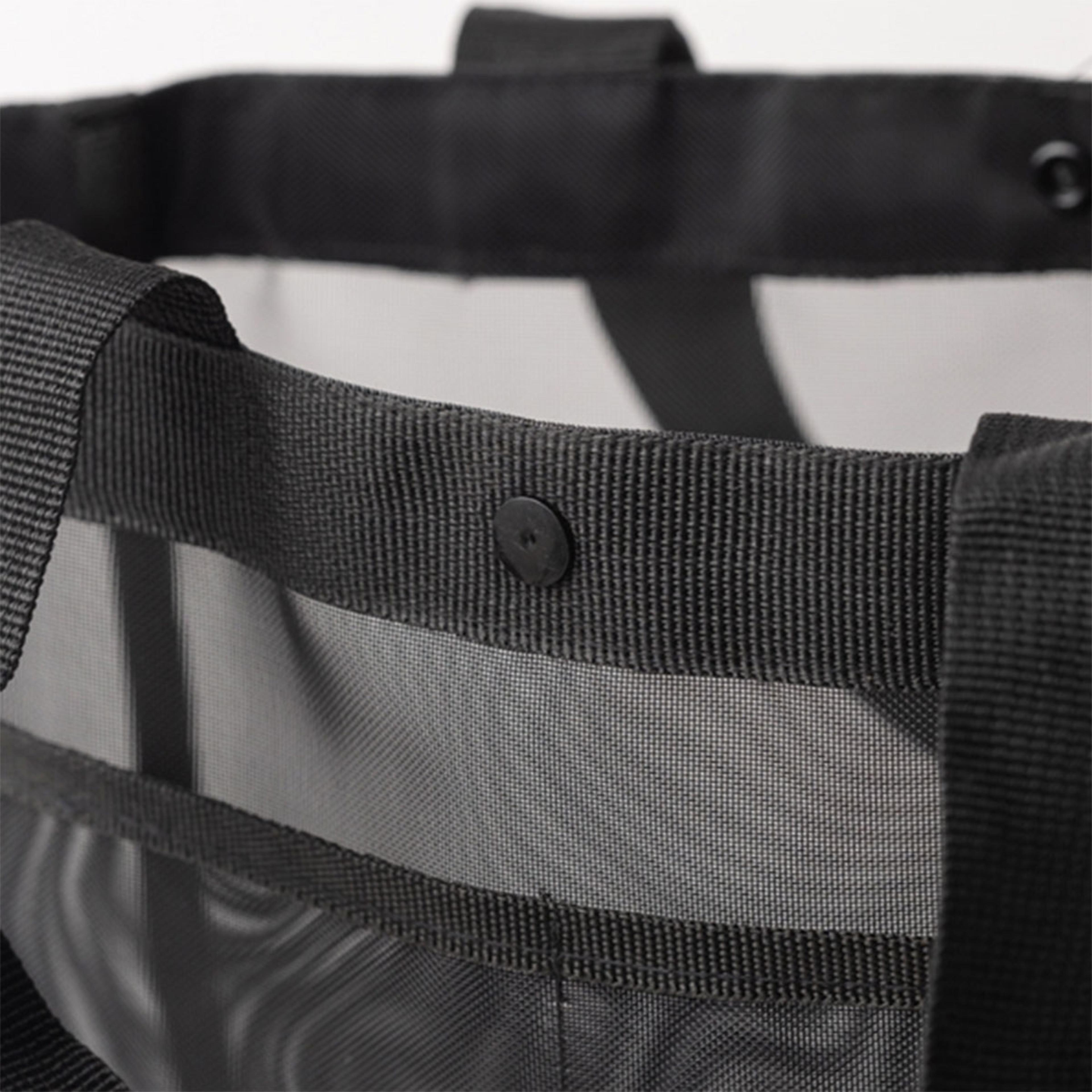Transparent Mesh Beach Tote Bag Large Capacity Beach Shoulder Shopping Bag 3