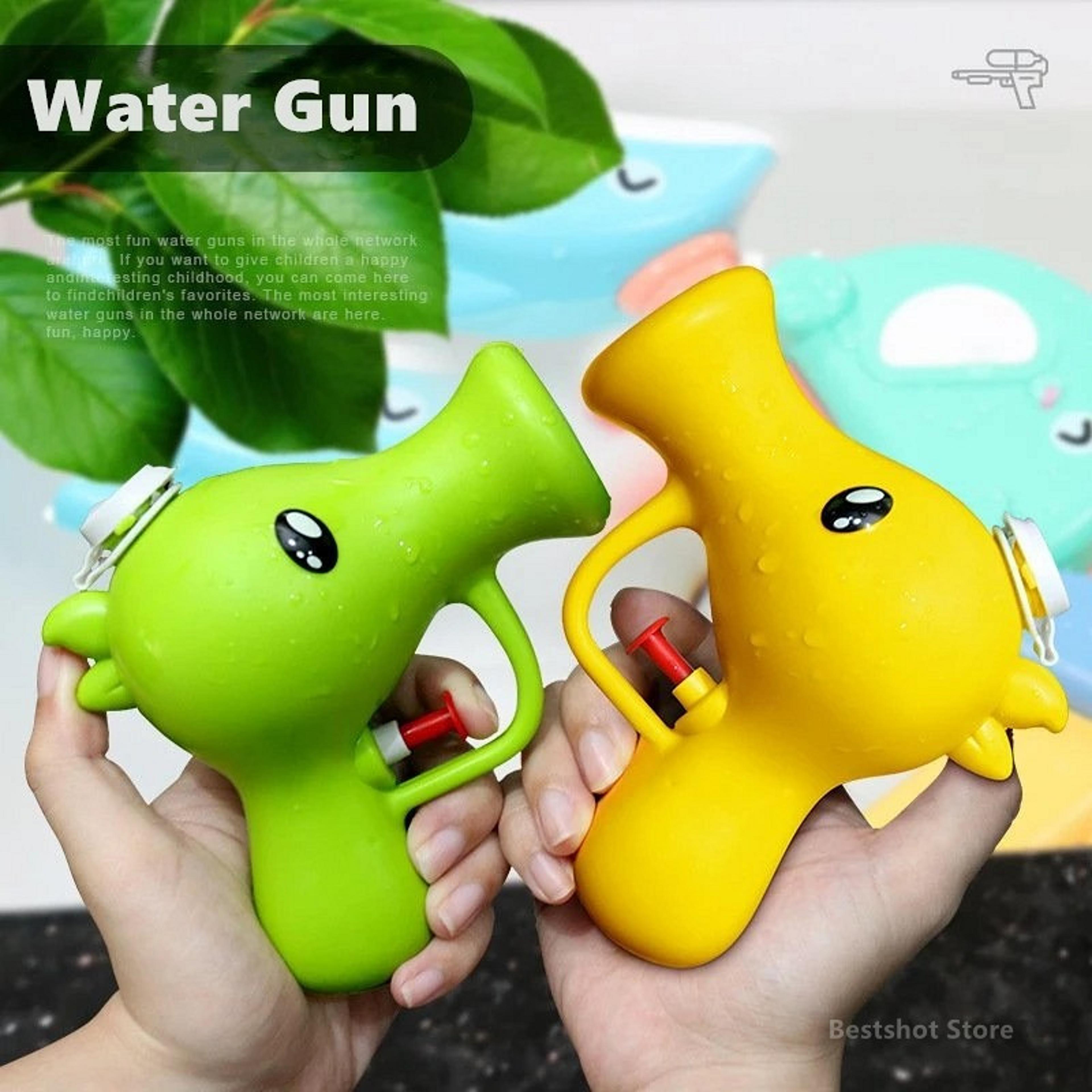 Cute Pea Kids Water Gun Cartoon Water Blaster For Pool Beach  Summer Outdoor Play 1